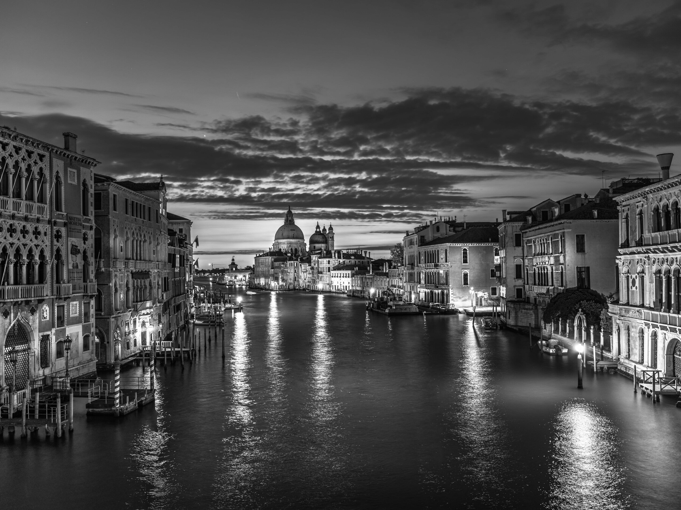 Ponte dell'Accademia Fine Art | Canvas, Acrylic, Metal