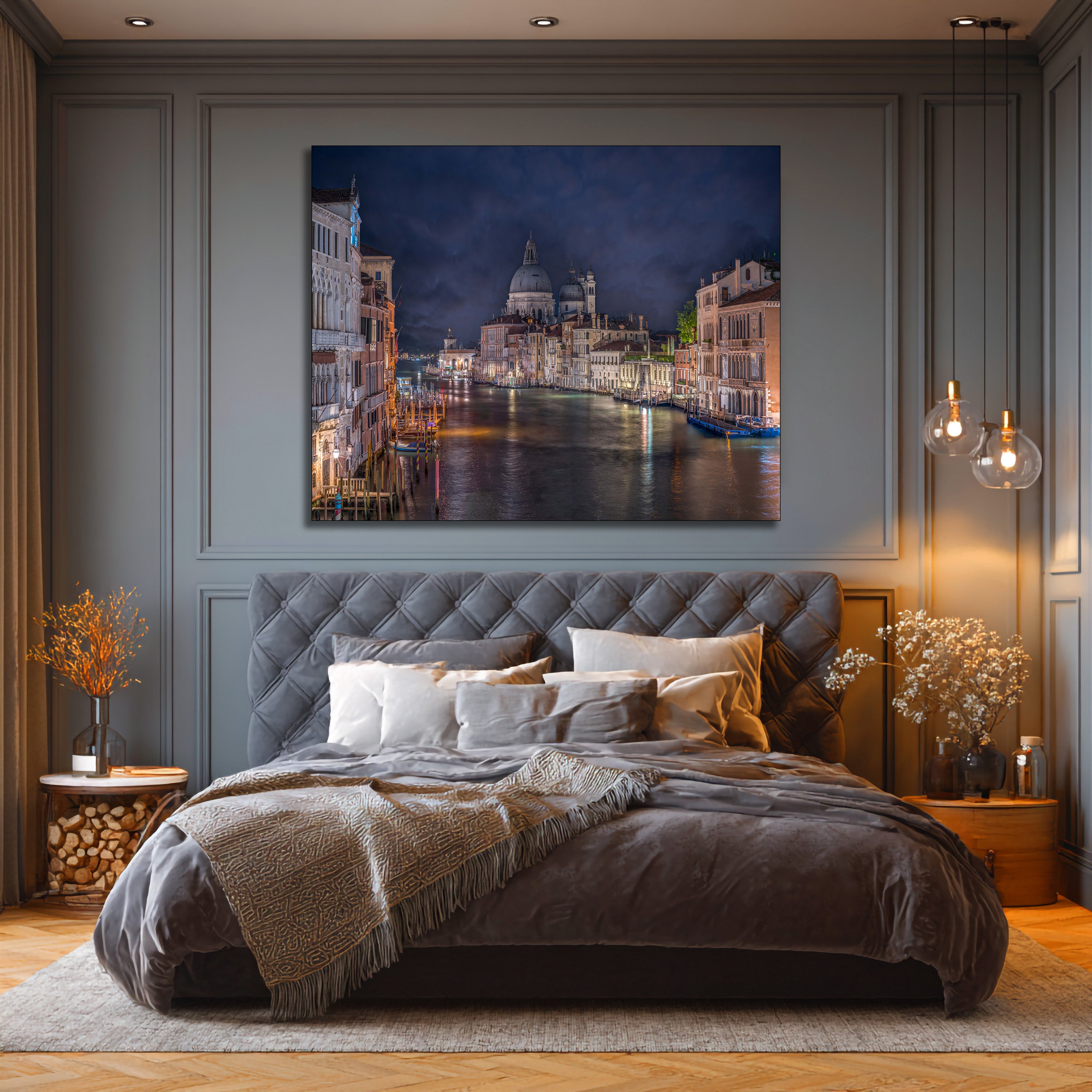 Ponte dell'Accademia Fine Art | Canvas, Acrylic, Metal