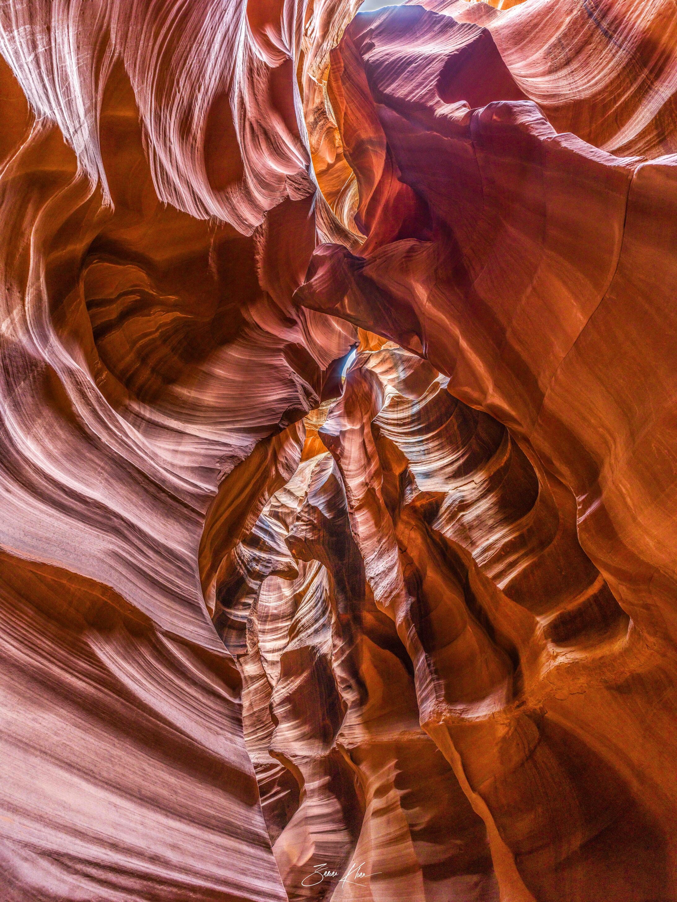 Antelope Canyon, Page, Arizona Fine Art | Canvas, Acrylic