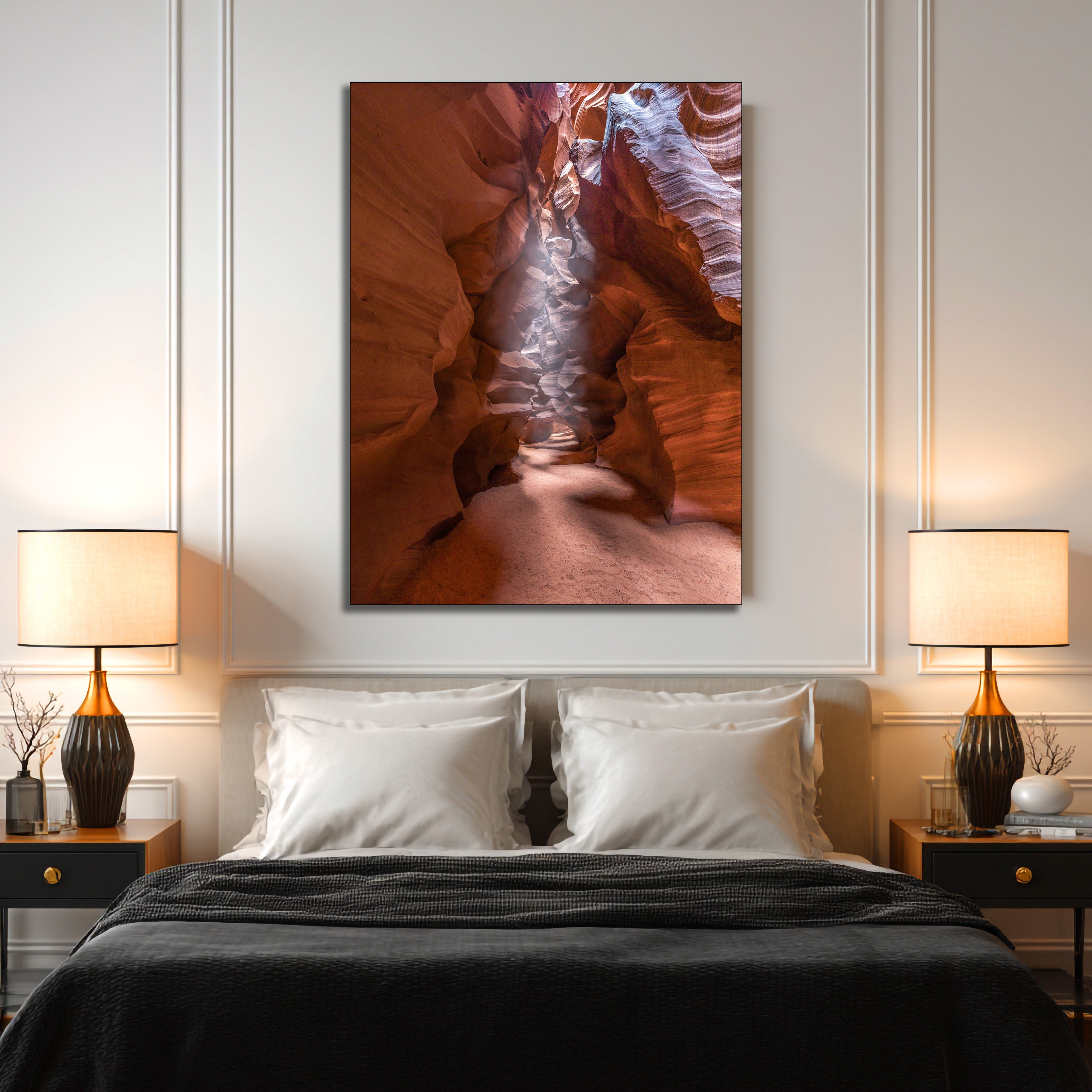 Upper Antelope Canyon, Page, Arizona Fine Art | Canvas, Acrylic
