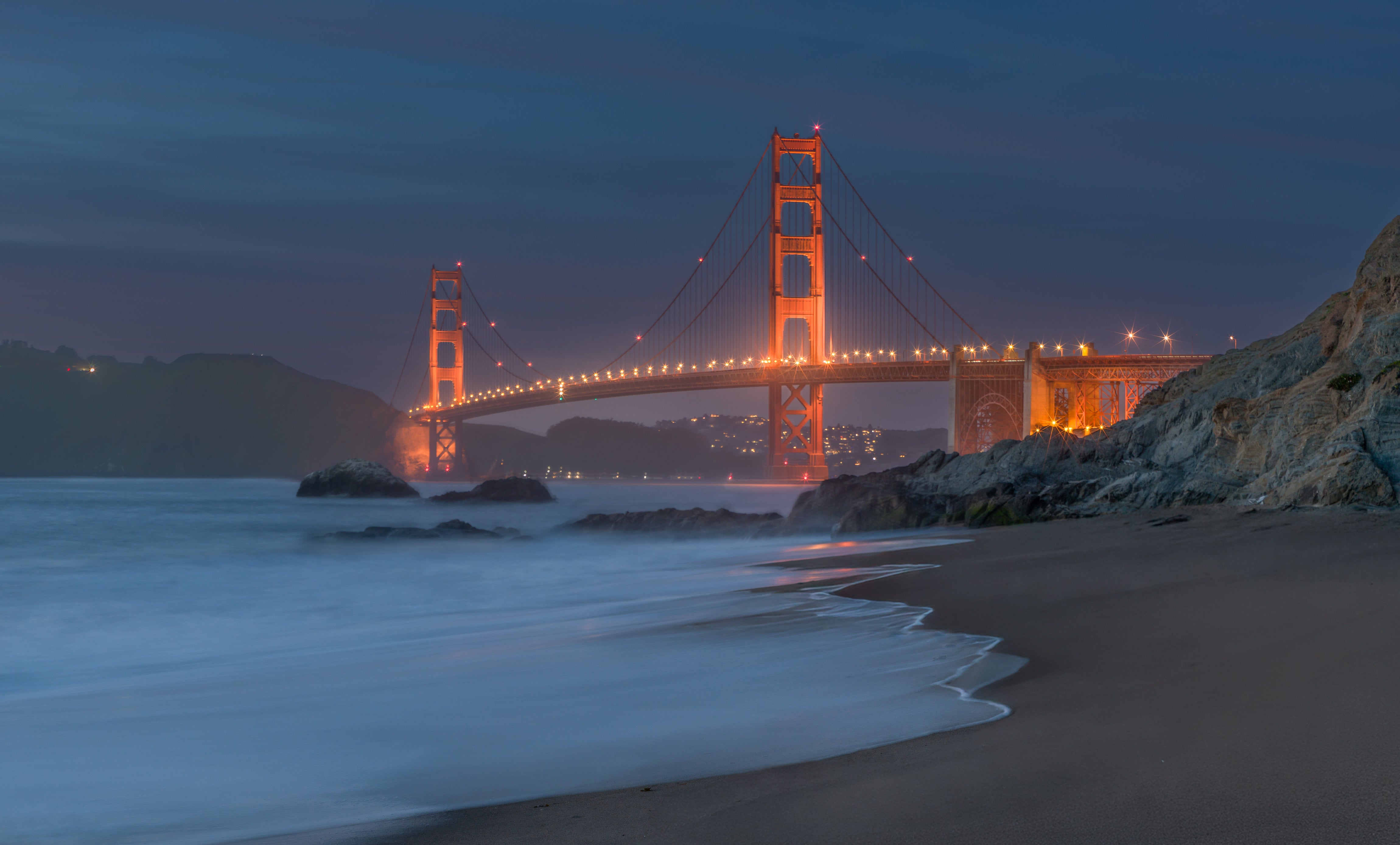 baker beach fine art golden gate bridge
