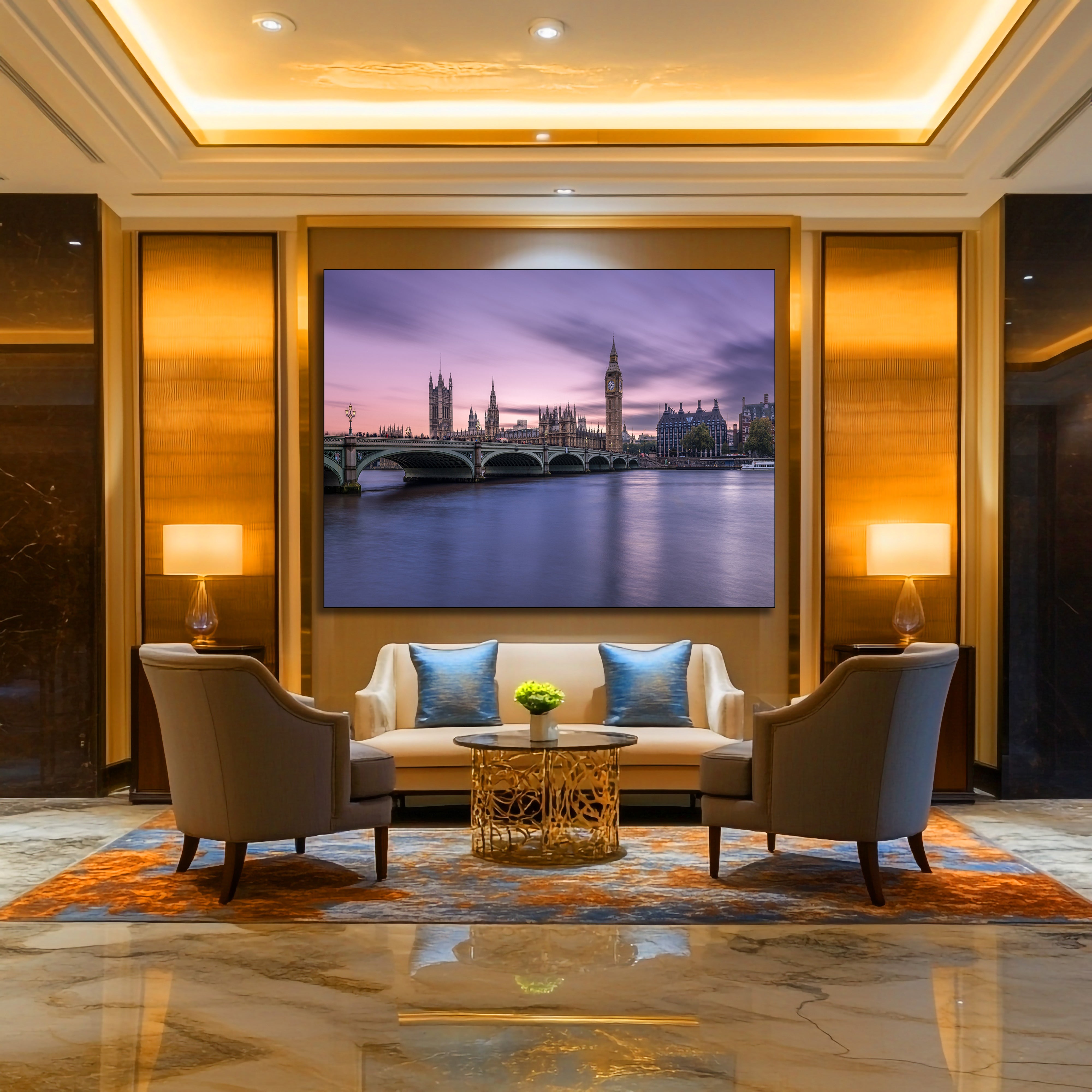 big ben london canvas wall art