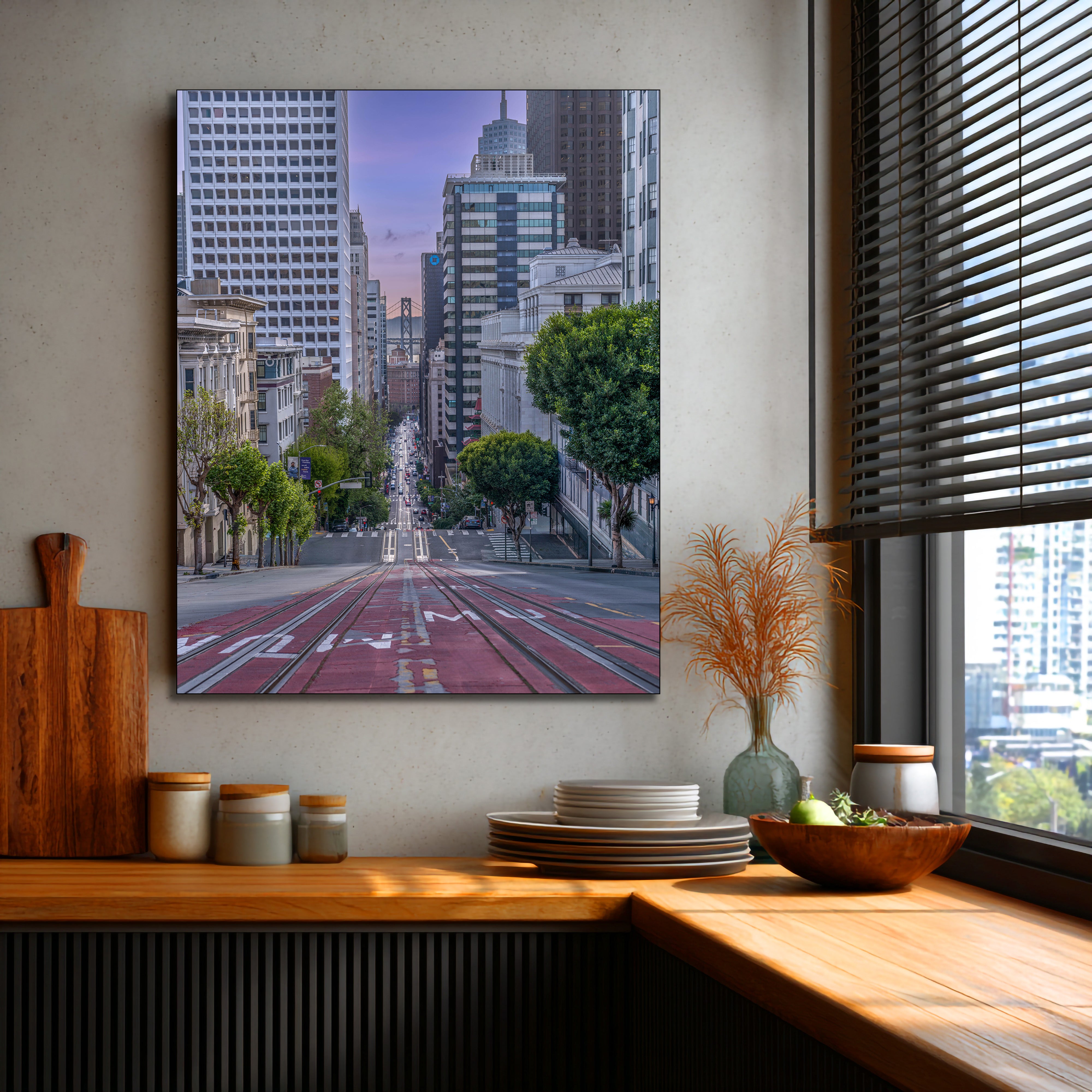california street wall art print