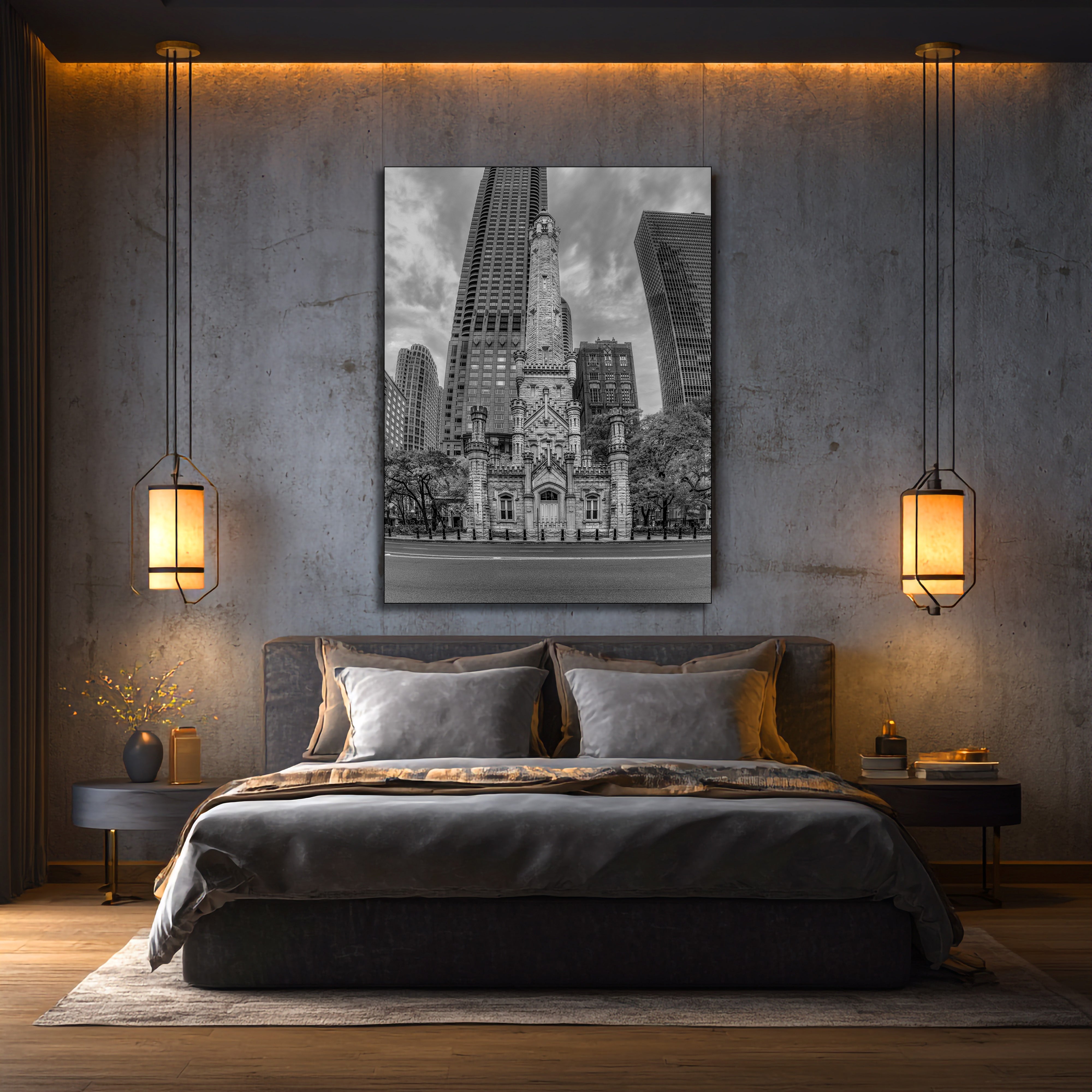 Chicago Water Tower – Historic Chicago Landmark Fine Art Print