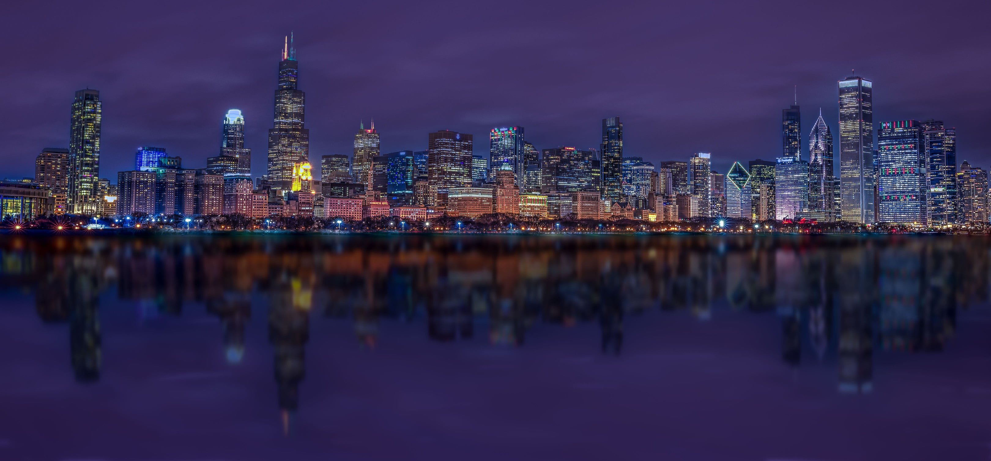 Chicago Skyline Wall Art | Fine Art Canvas, Metal & Acrylic Prints