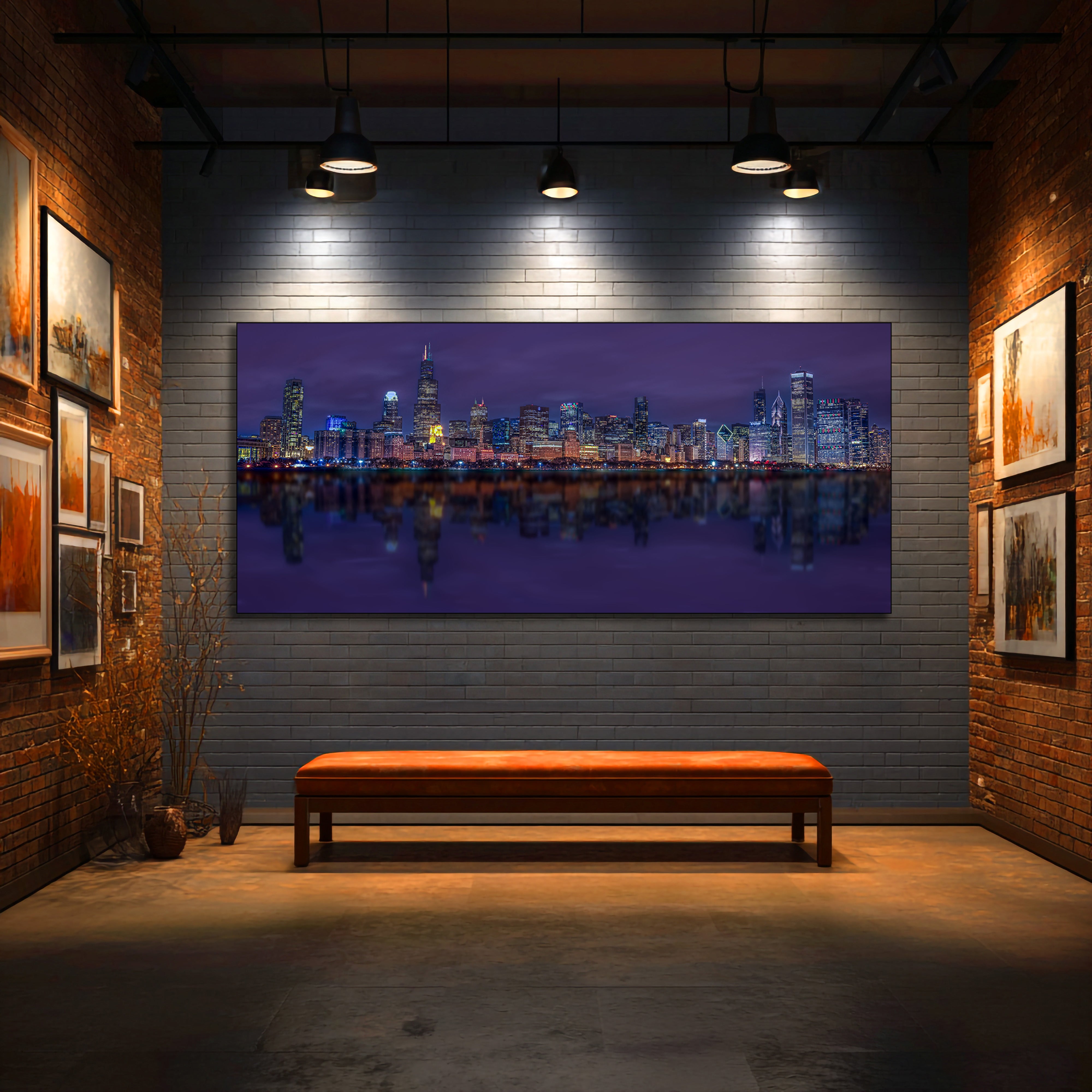 Chicago Skyline Wall Art | Fine Art Canvas, Metal & Acrylic Prints