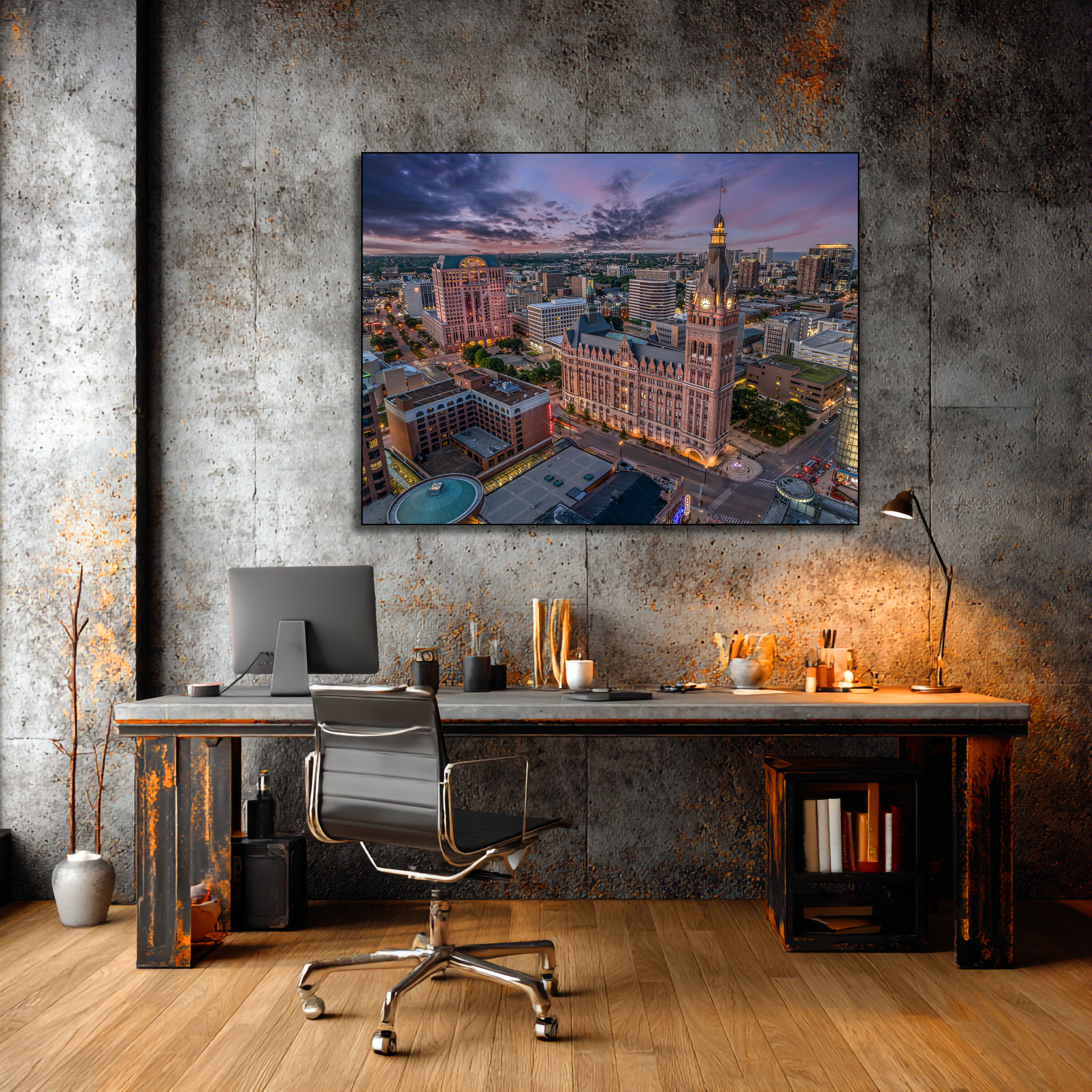 Milwaukee metal wall art