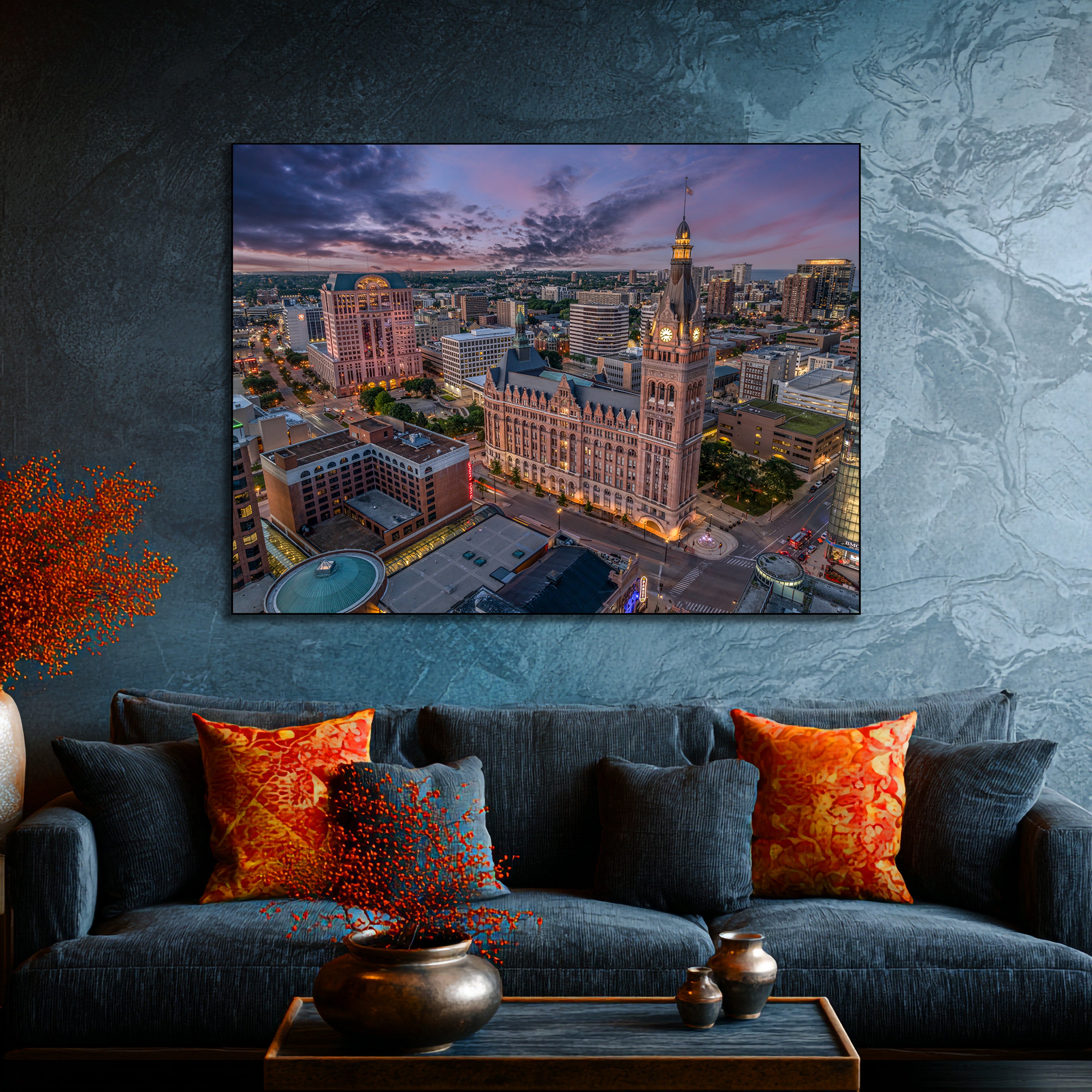 Milwaukee cityscape fine art décor