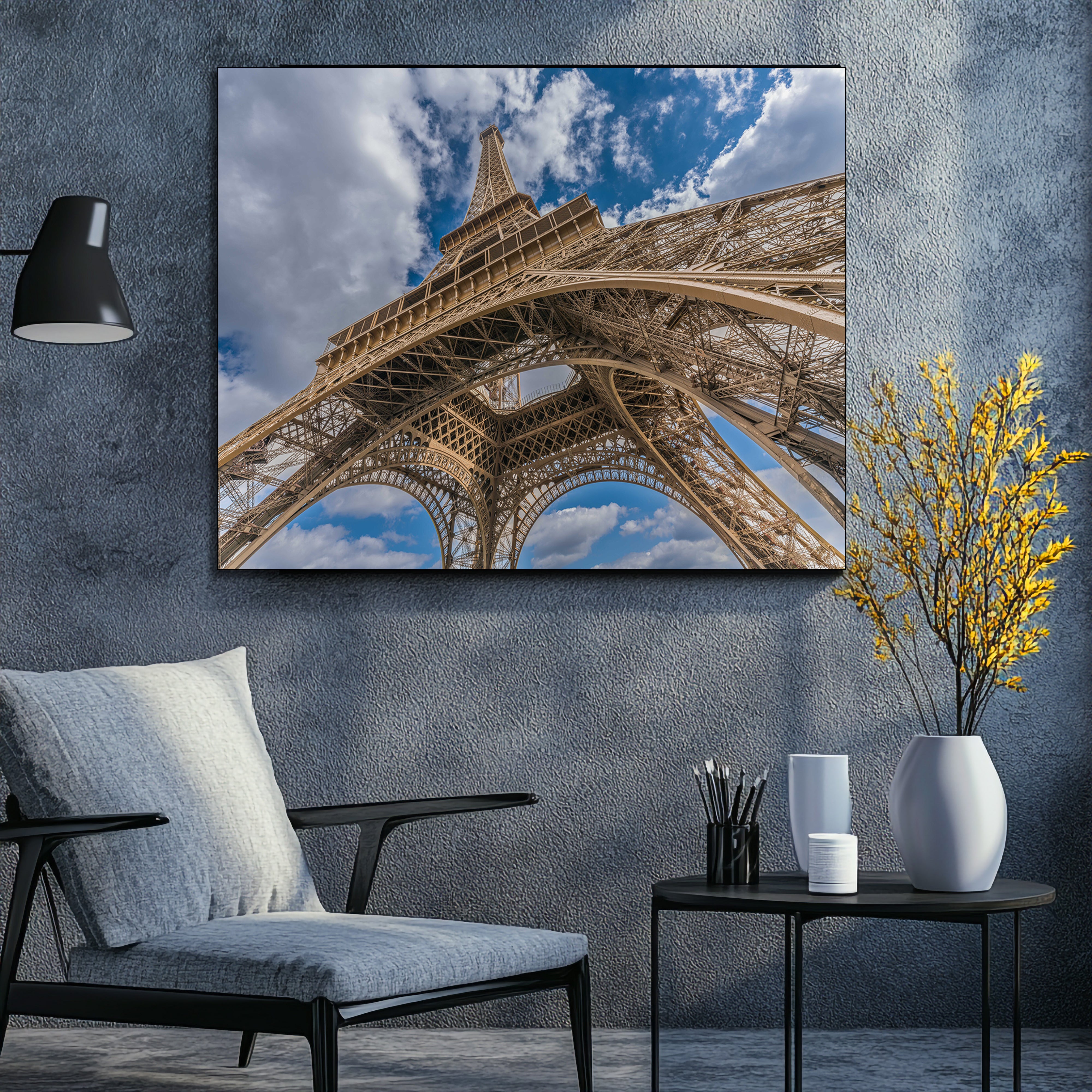 Eiffel Tower Paris Fine Art | Canvas, Acrylic, Metal