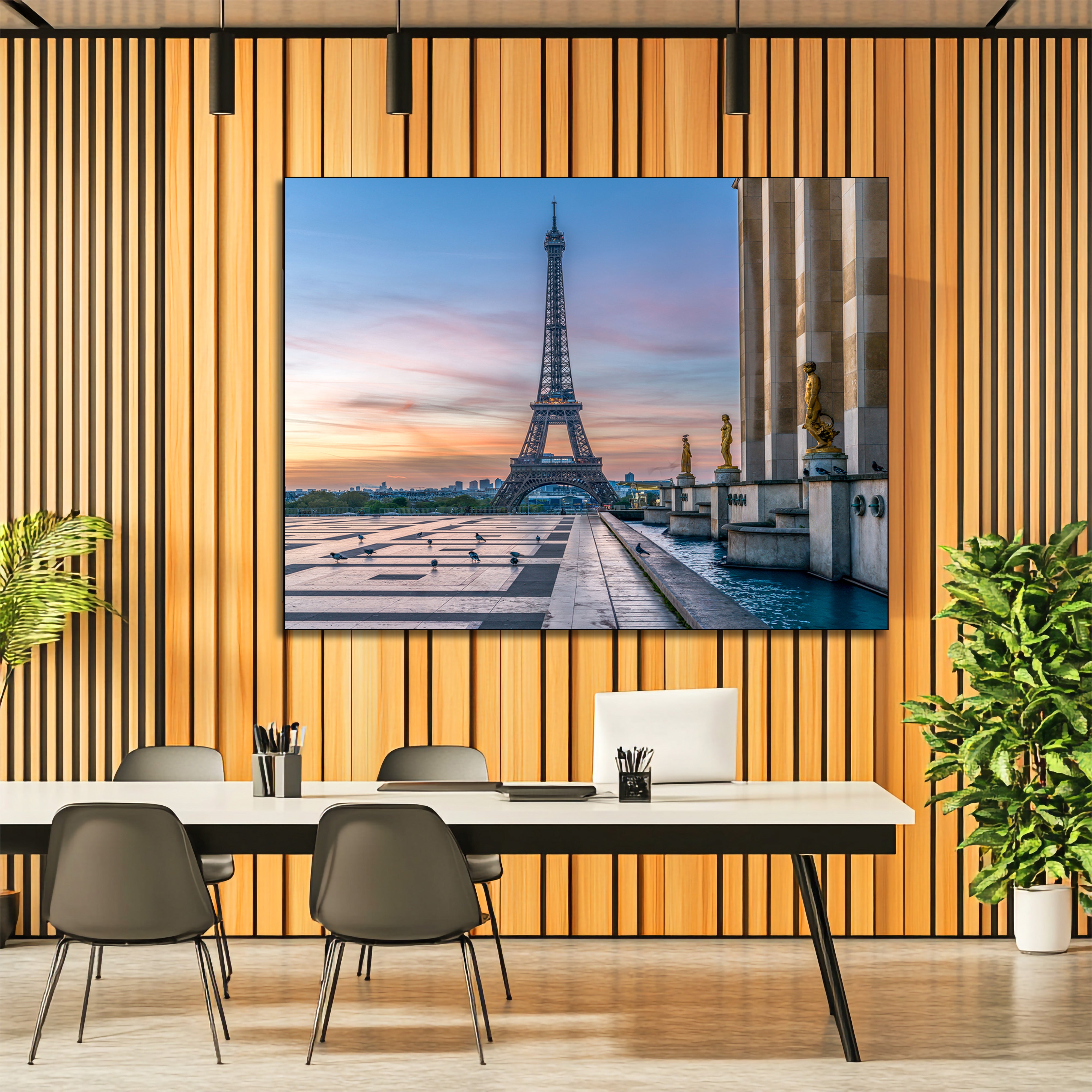 Trocadero Eiffel Tower fine art | Canvas, Acrylic, Metal