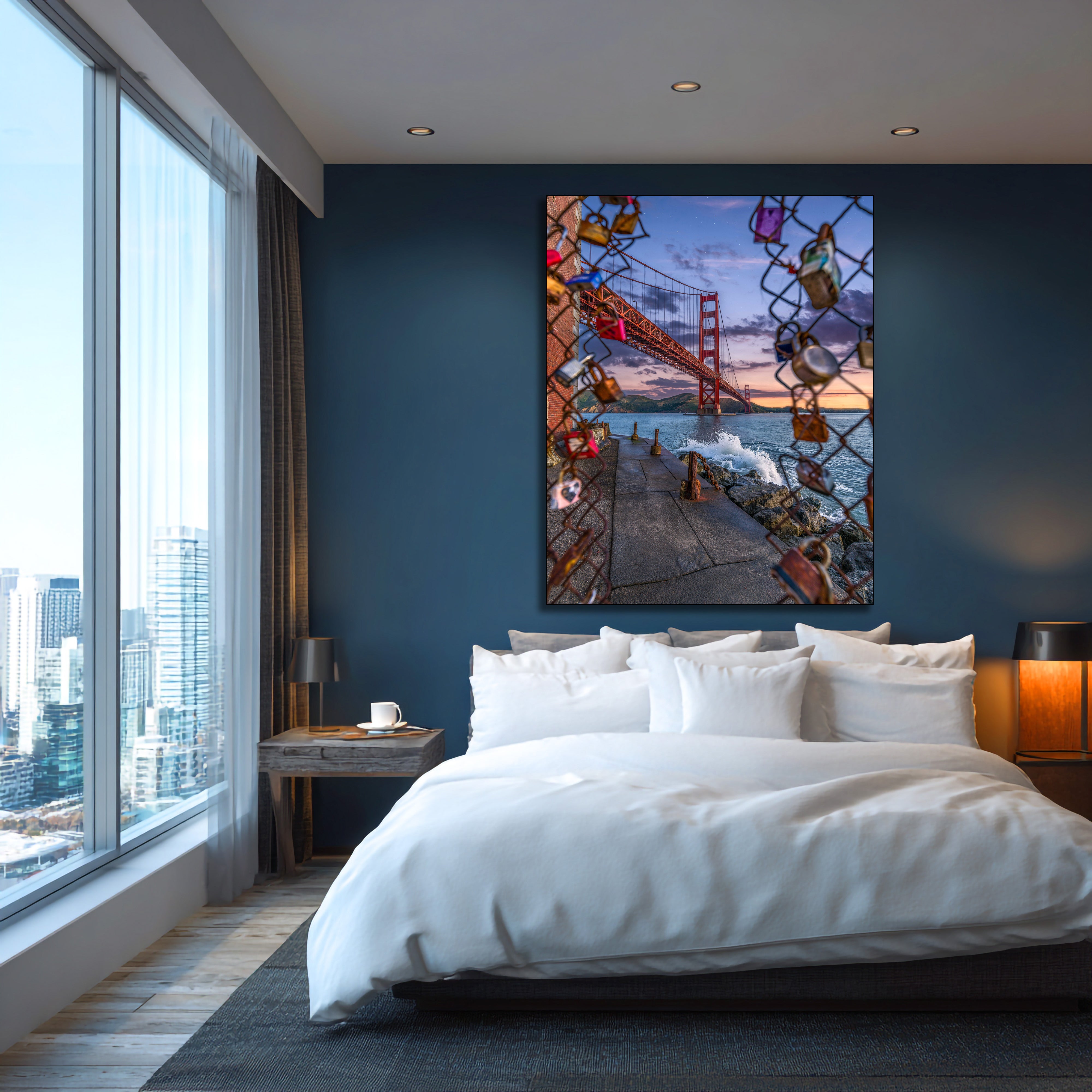Fort Point Golden Gate Bridge Fine Art | Canvas, Acrylic