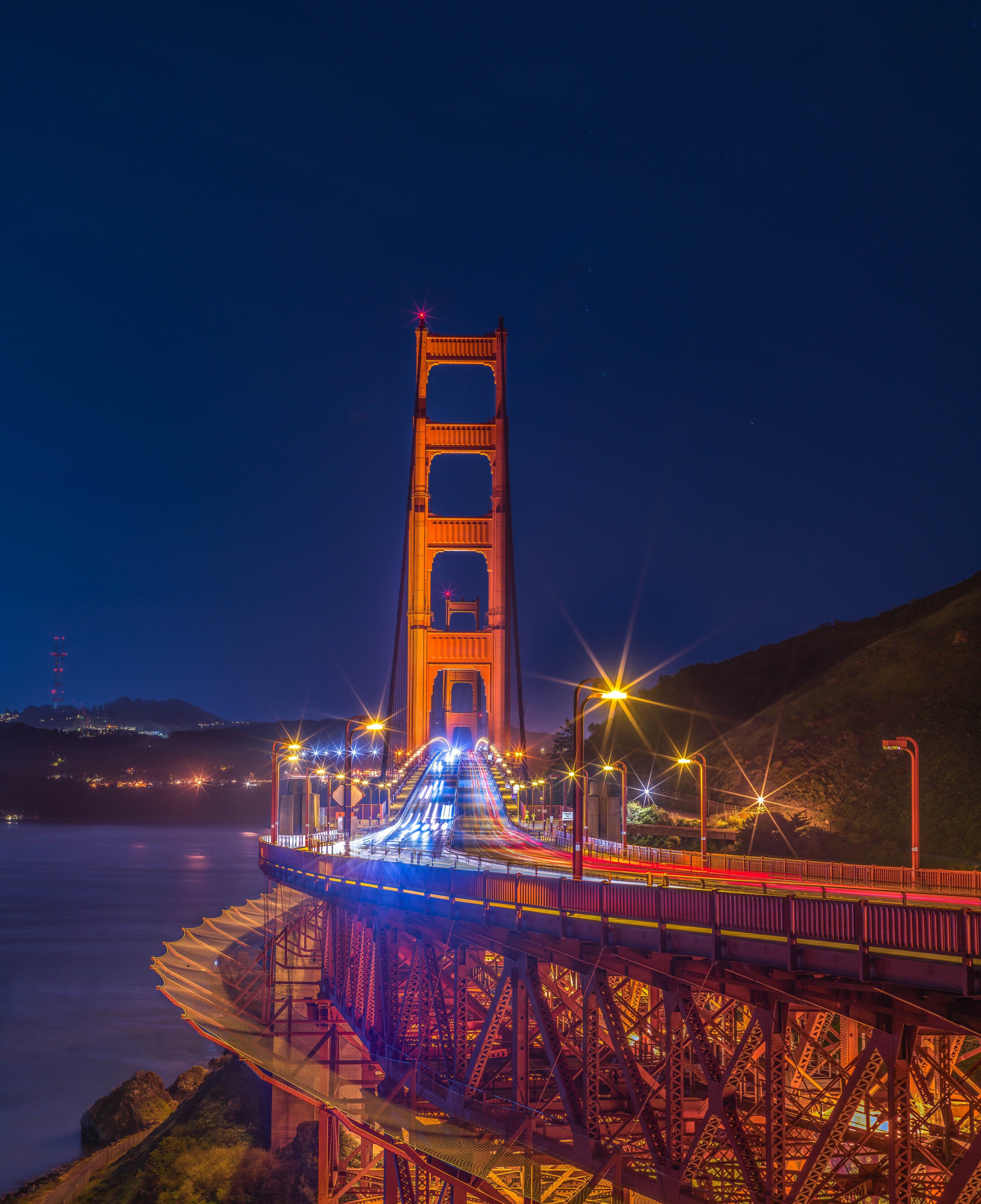 Golden Gate Bridge Overlook Fine Art | Canvas, Acrylic