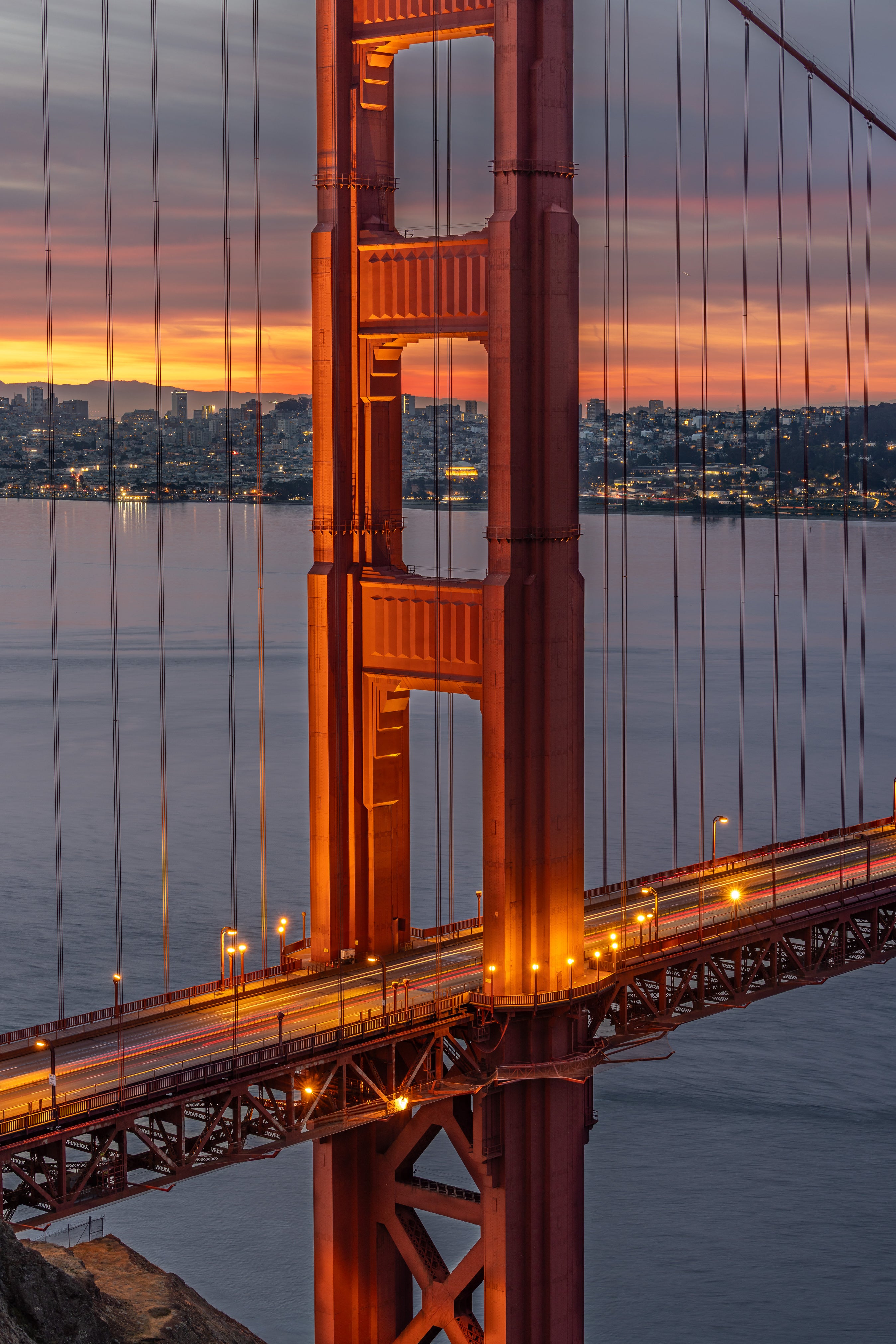 Golden Gate Bridge fine art print Battery Spencer