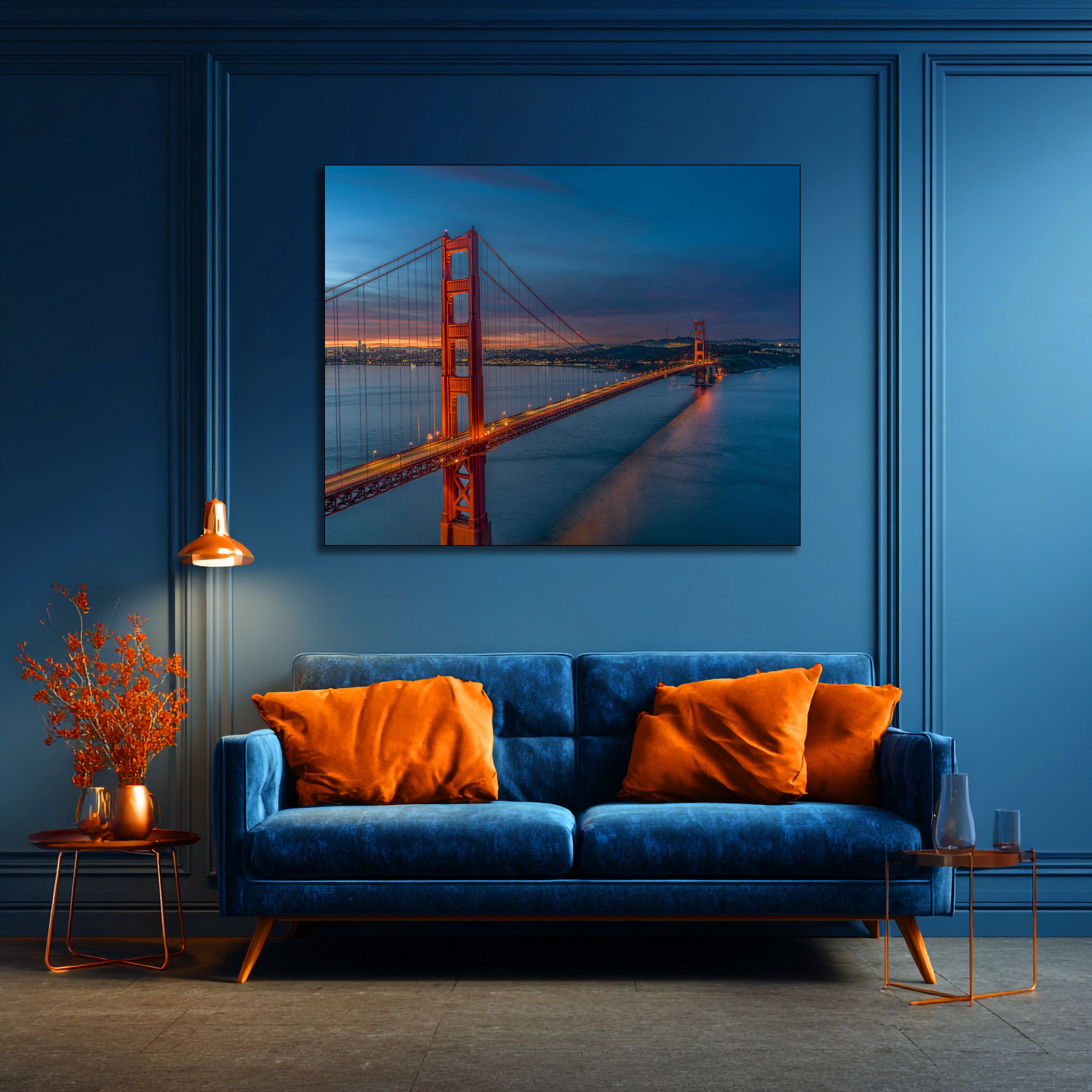 Golden Gate Bridge wall art San Francisco view