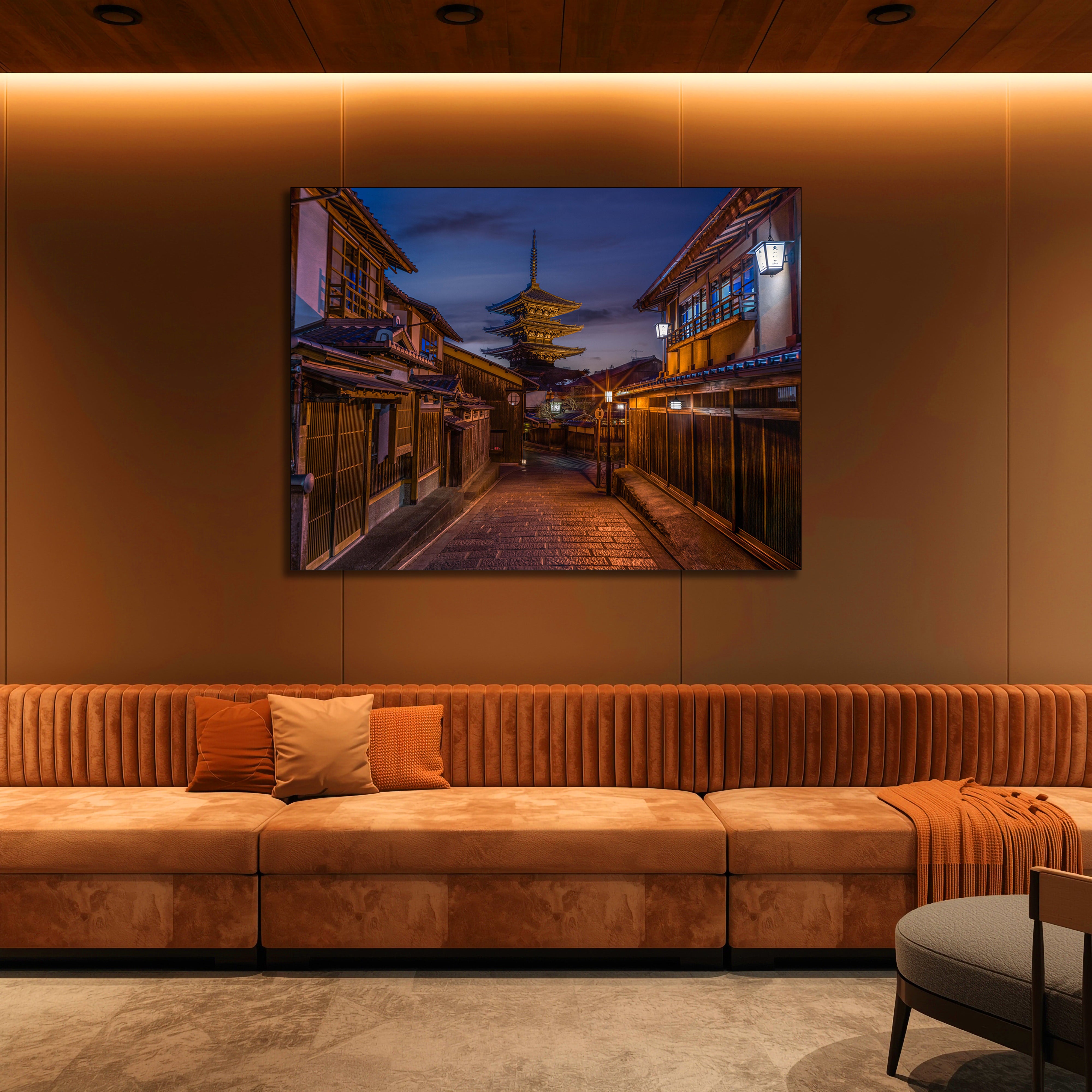 Hokan Ji Temple Kyoto Fine Art | Canvas, Acrylic, Metal