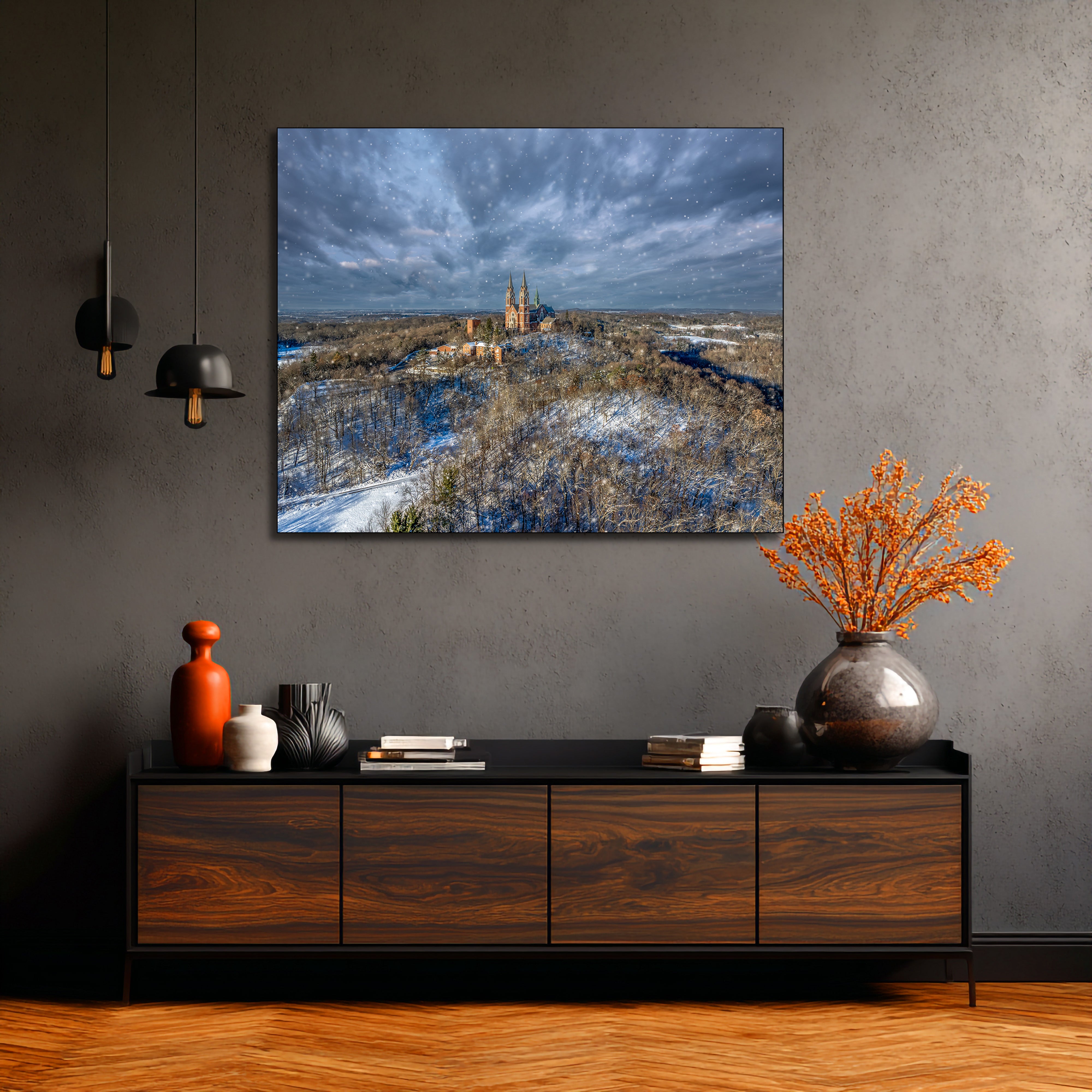 Basilica architecture acrylic print