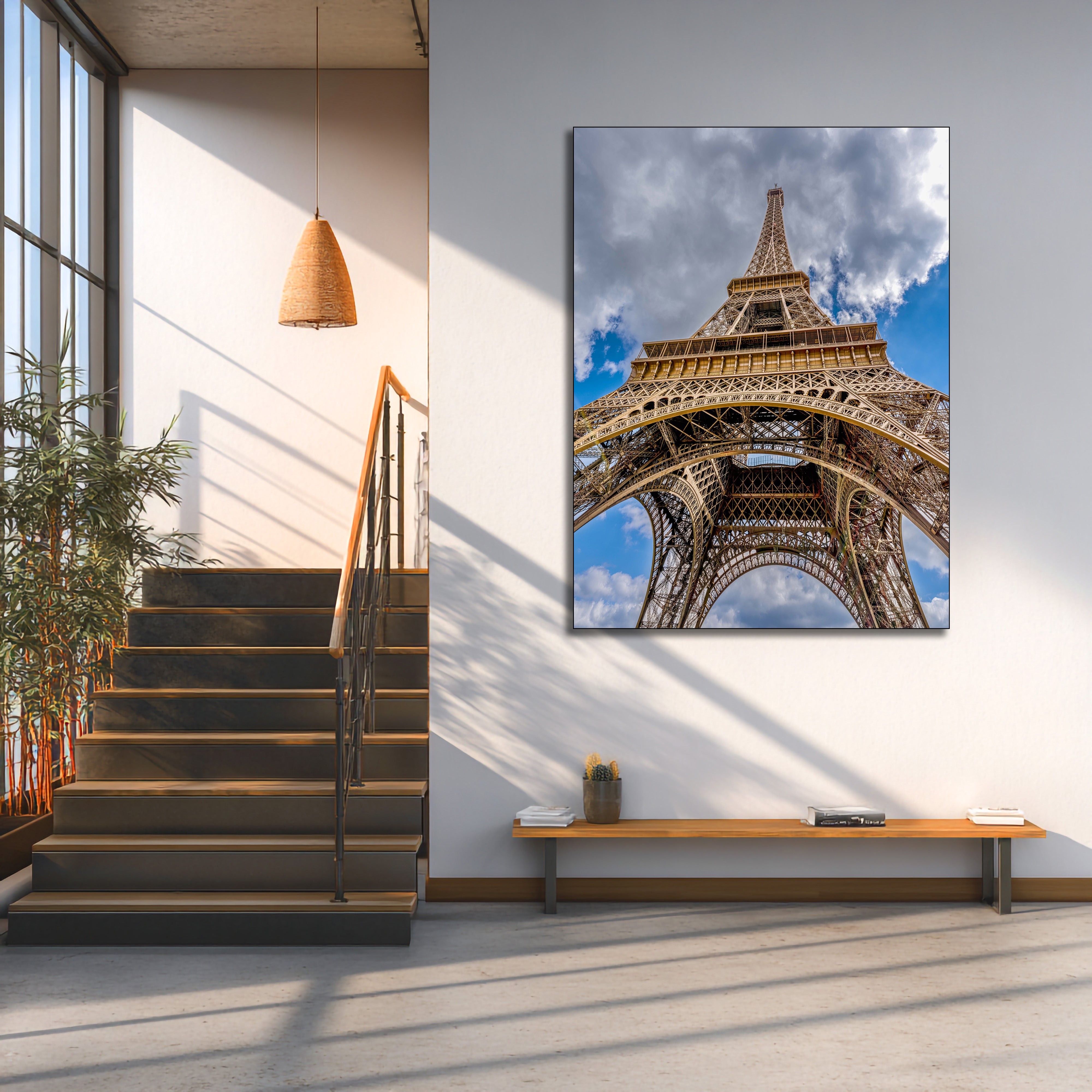 Iron Lady Eiffel Tower Acrylic Print