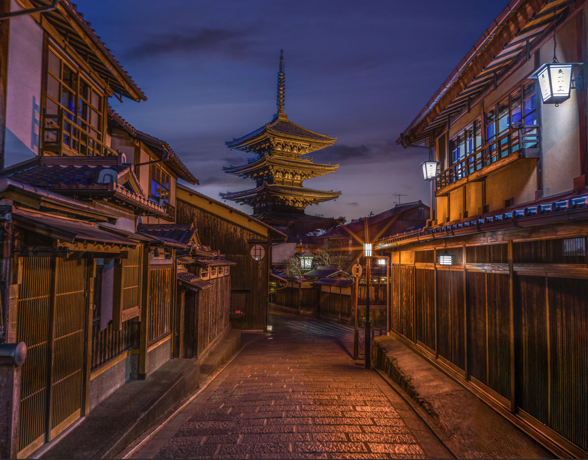 Hokan Ji Temple Kyoto