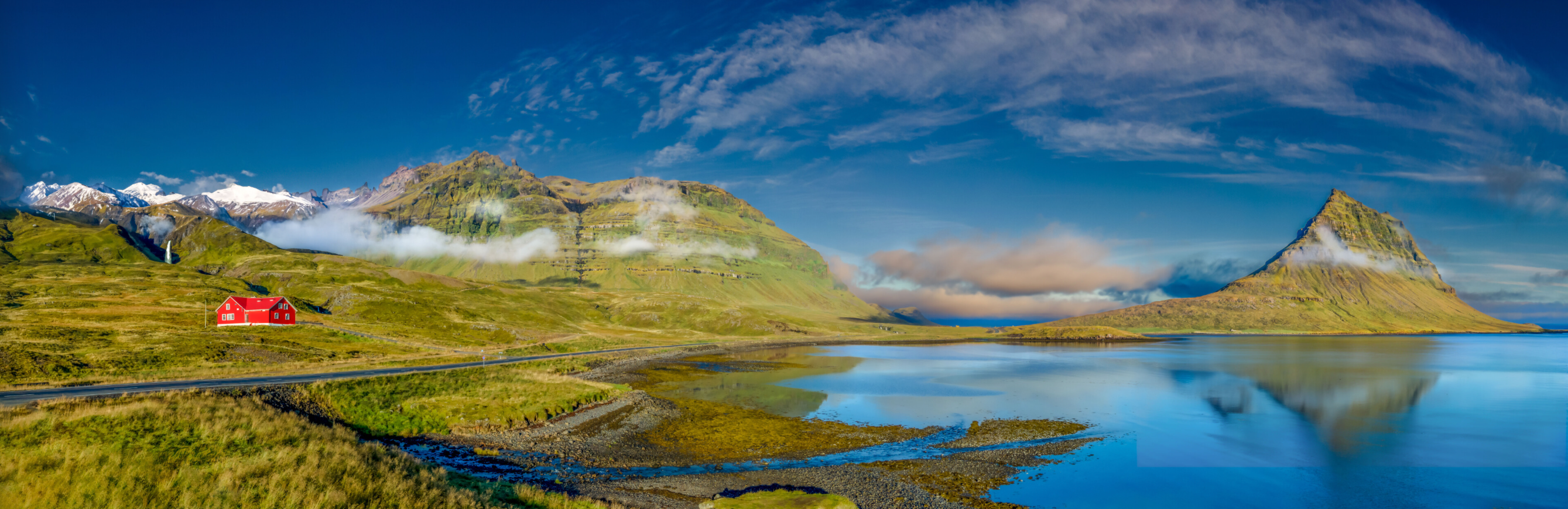 Kirkjufell Mountain Iceland Panorama