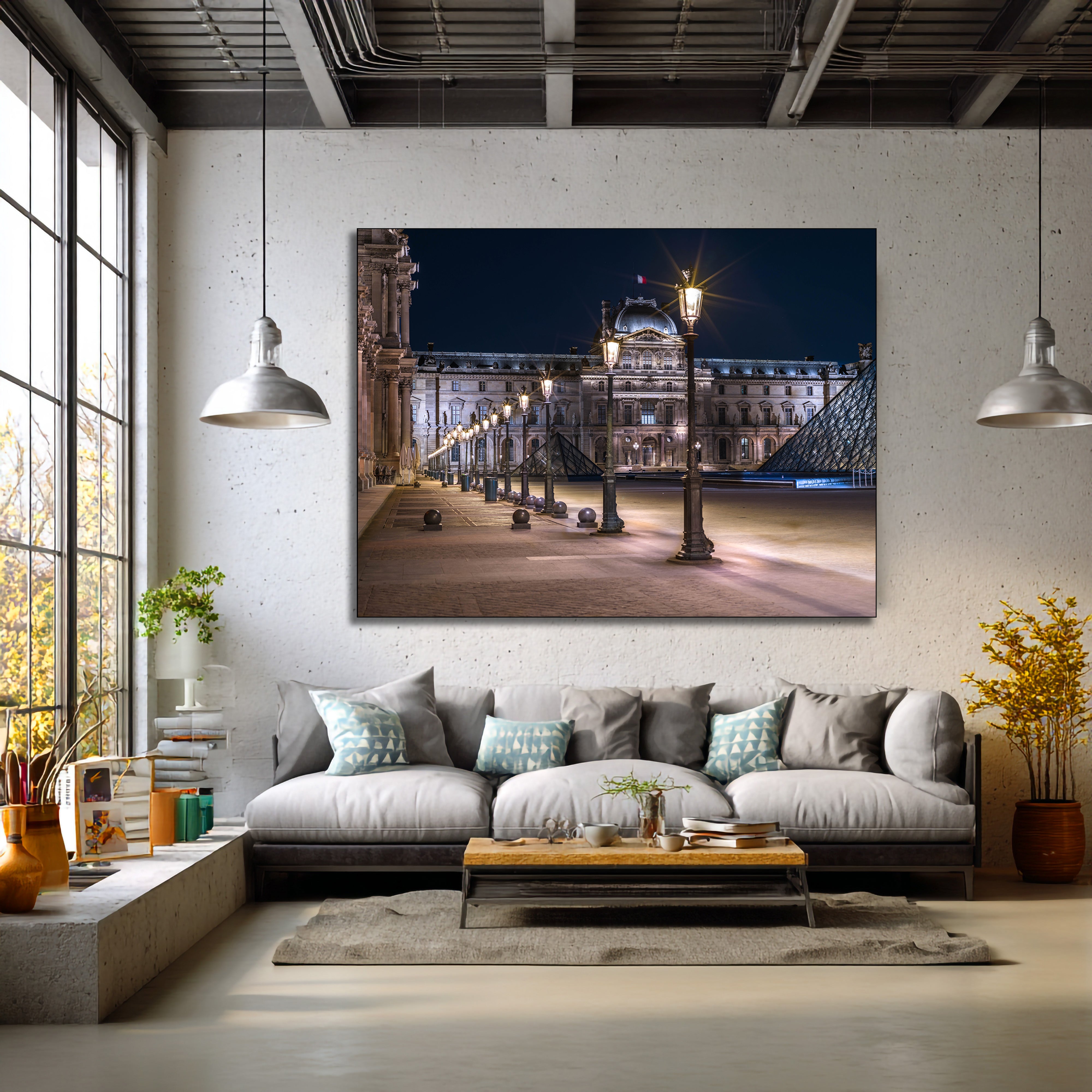The Louvre Midnight ā Iconic Museum Wall Art | Fine Art Photography Print