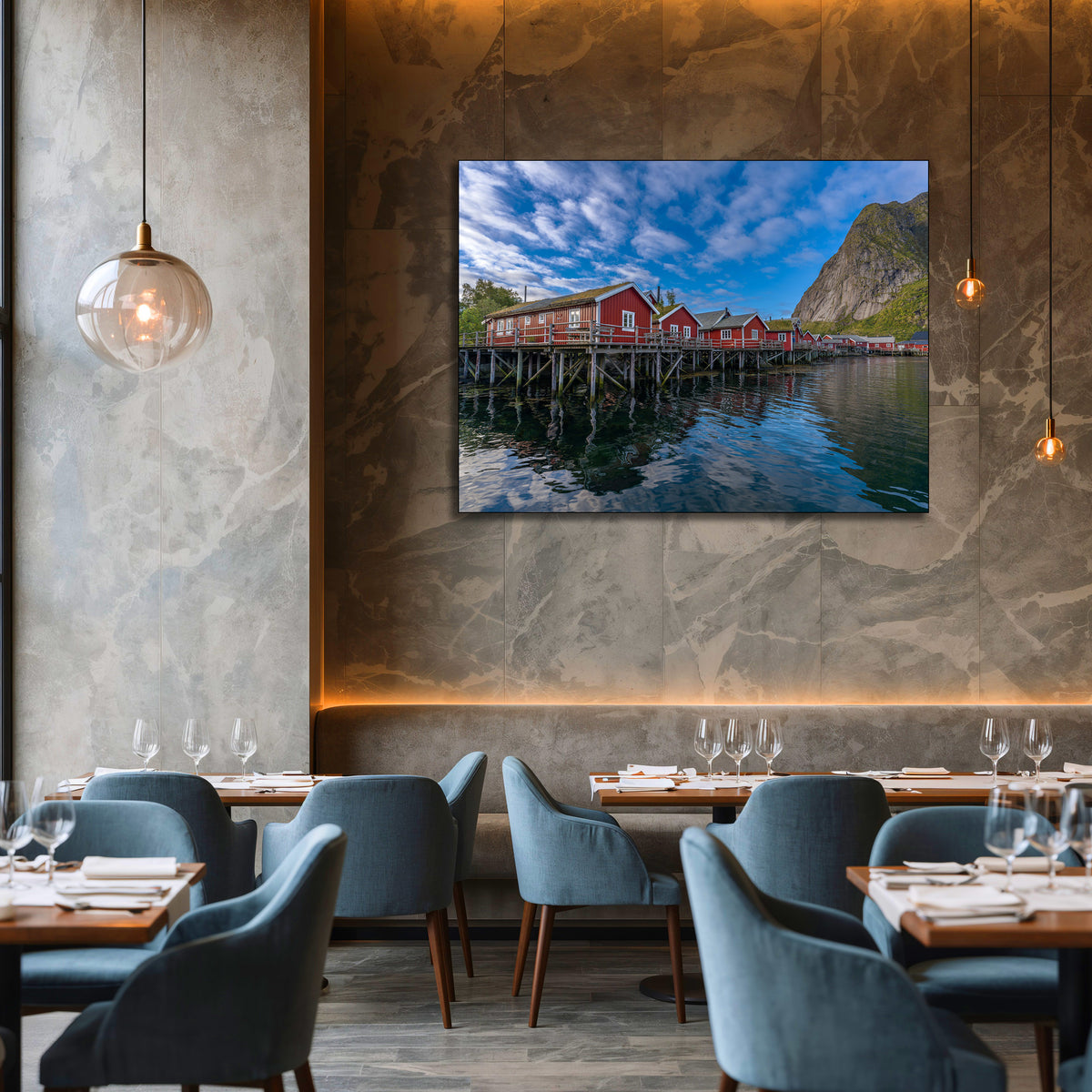 Rorbuer in Reine Fine Art | Lofoten Fine Art Print