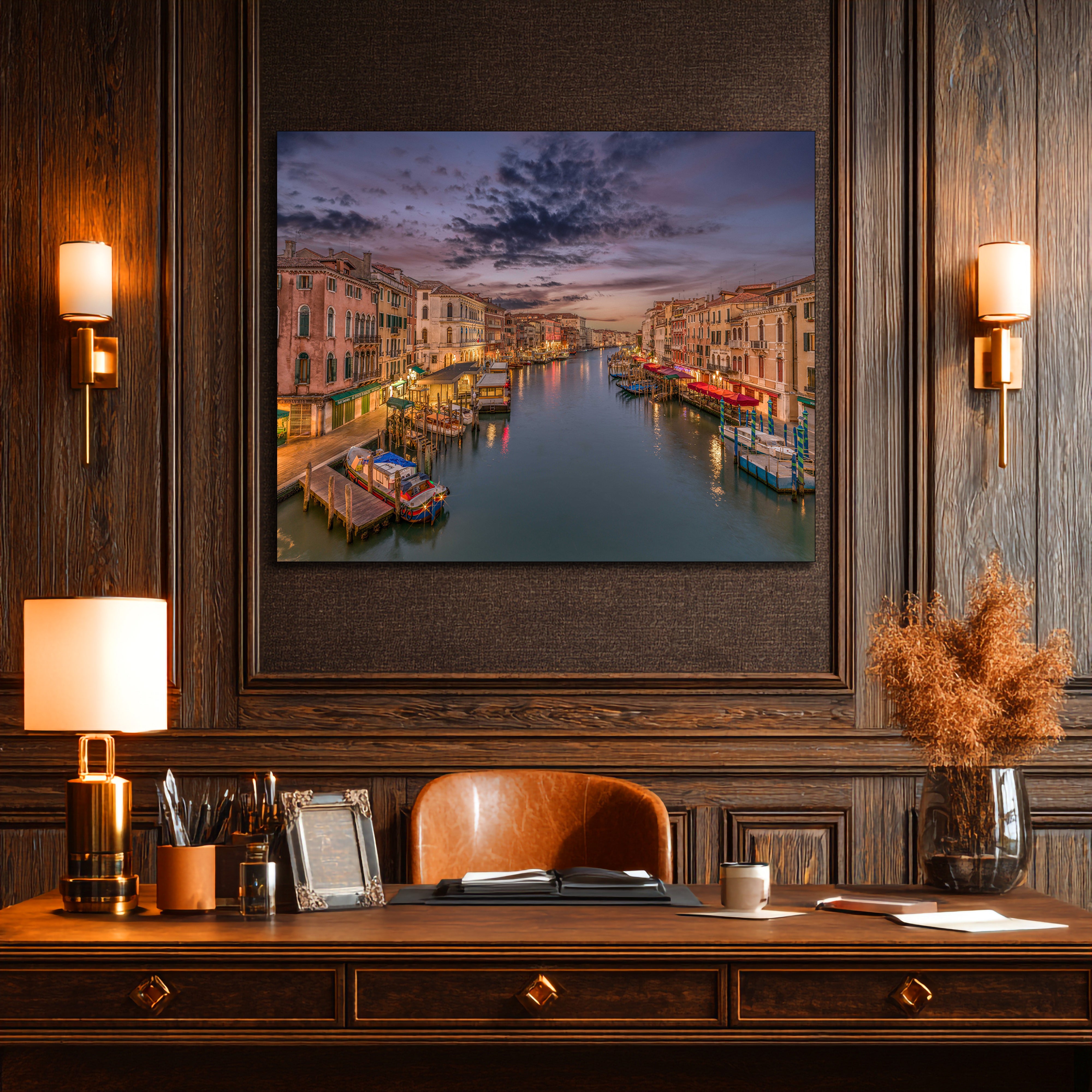 Grand Canal Venice Fine Art | Canvas, Acrylic, Metal