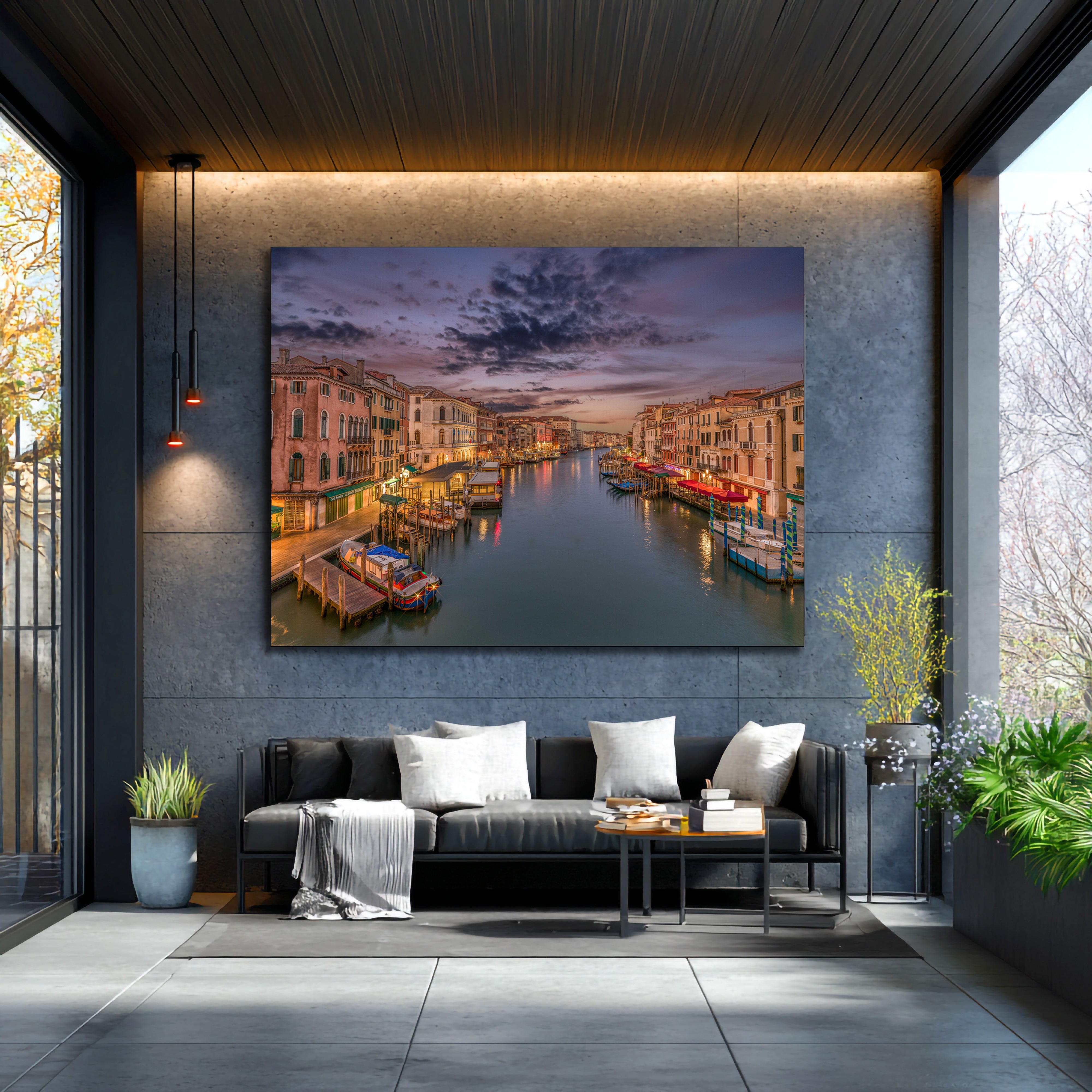 Grand Canal Venice Fine Art | Canvas, Acrylic, Metal