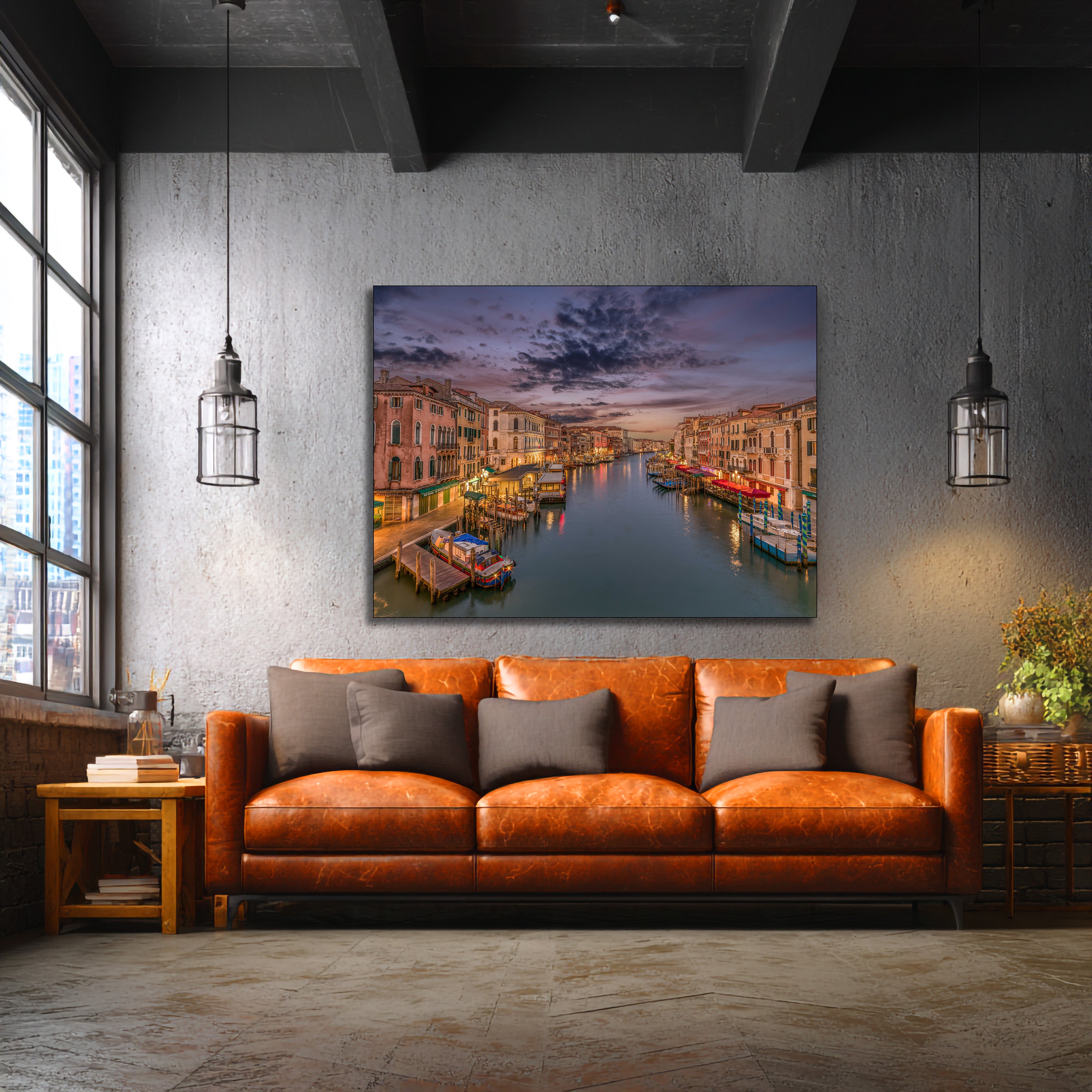 Grand Canal Venice Fine Art | Canvas, Acrylic, Metal
