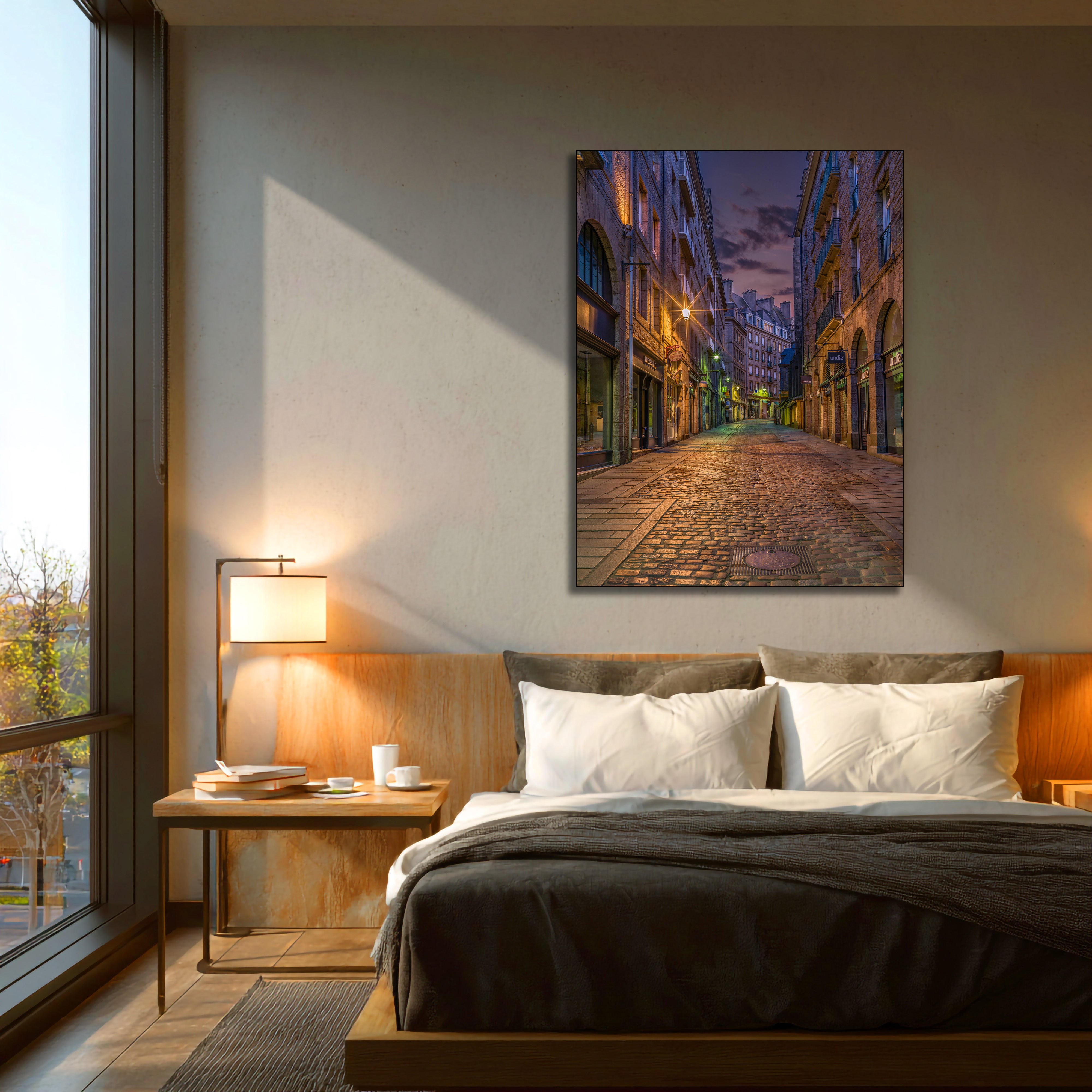 Saint Malo Alley France Wall Art | Canvas & Metal Prints