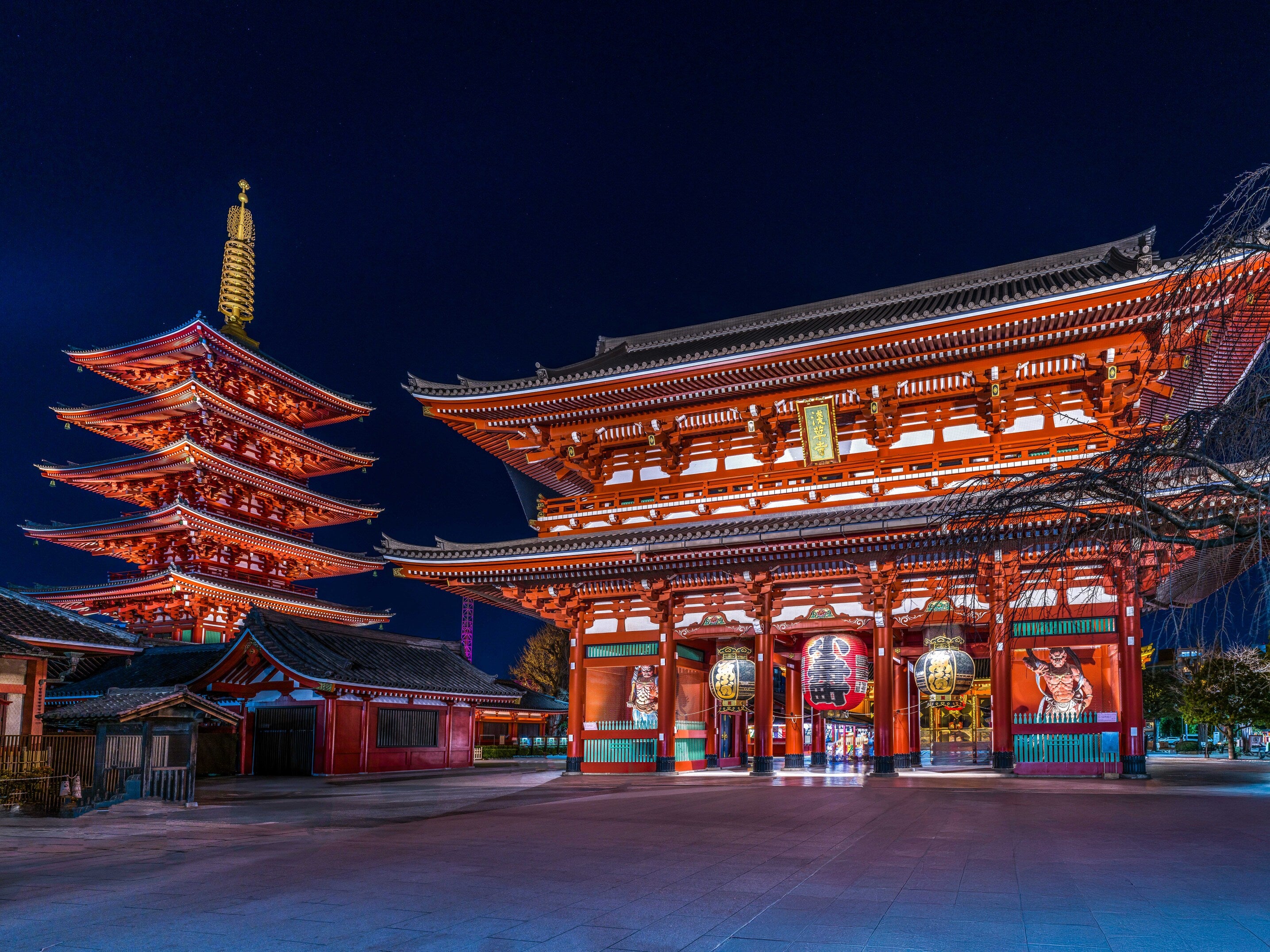 Senso-ji Temple Tokyo Fine Art | Canvas, Acrylic, Metal