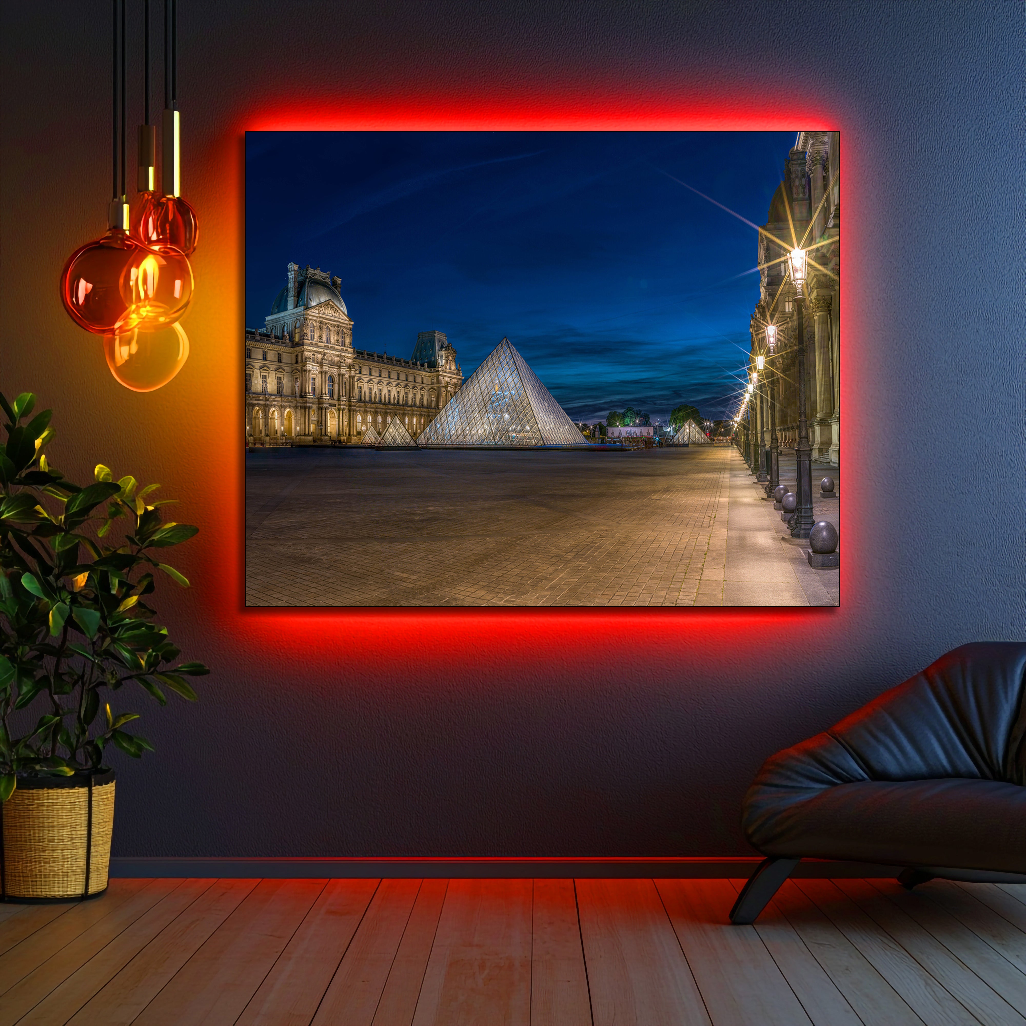A Nighttime Symphony Wall Art | Fine Art Canvas & Metal Prints