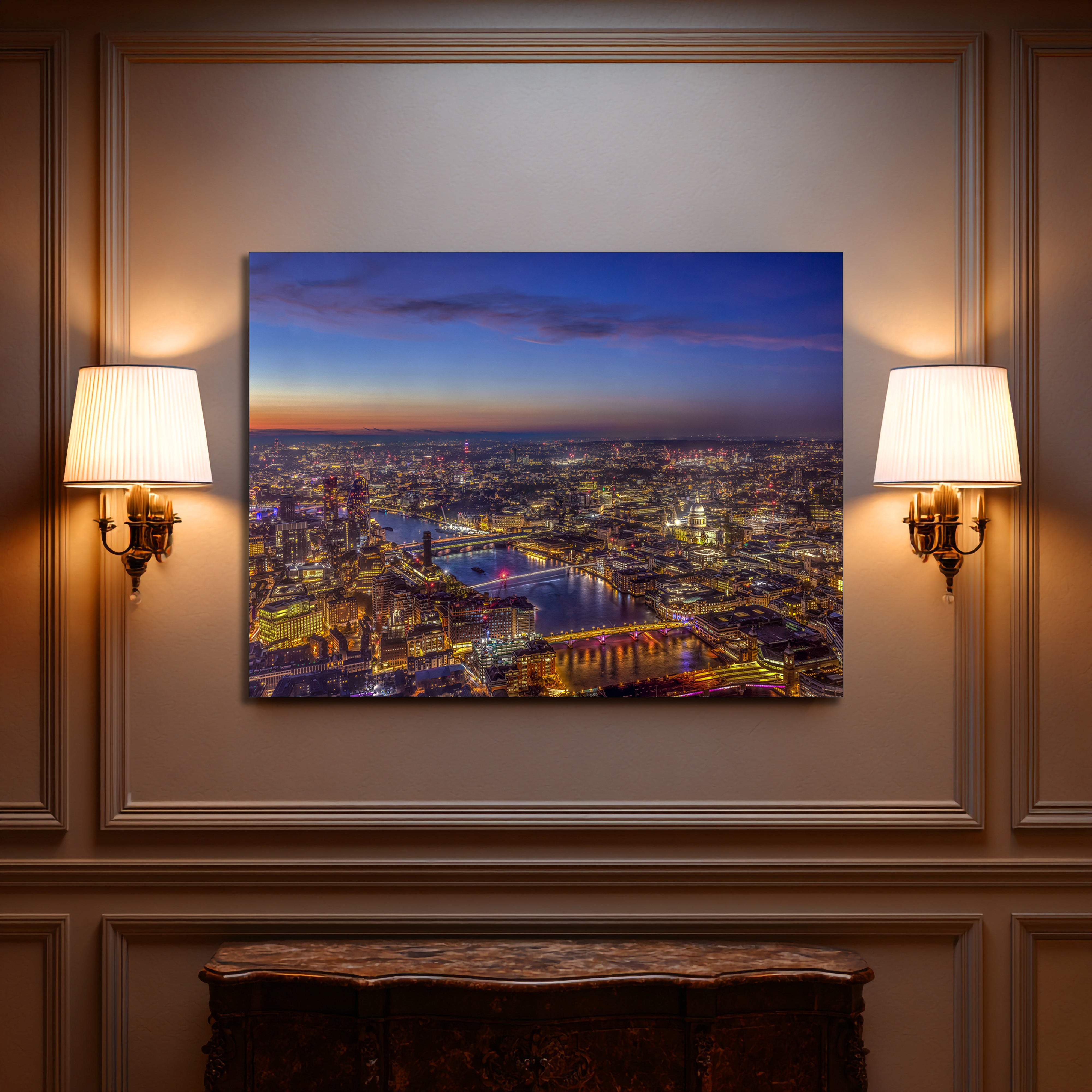 The Shard London fine art | Canvas, Acrylic, Metal