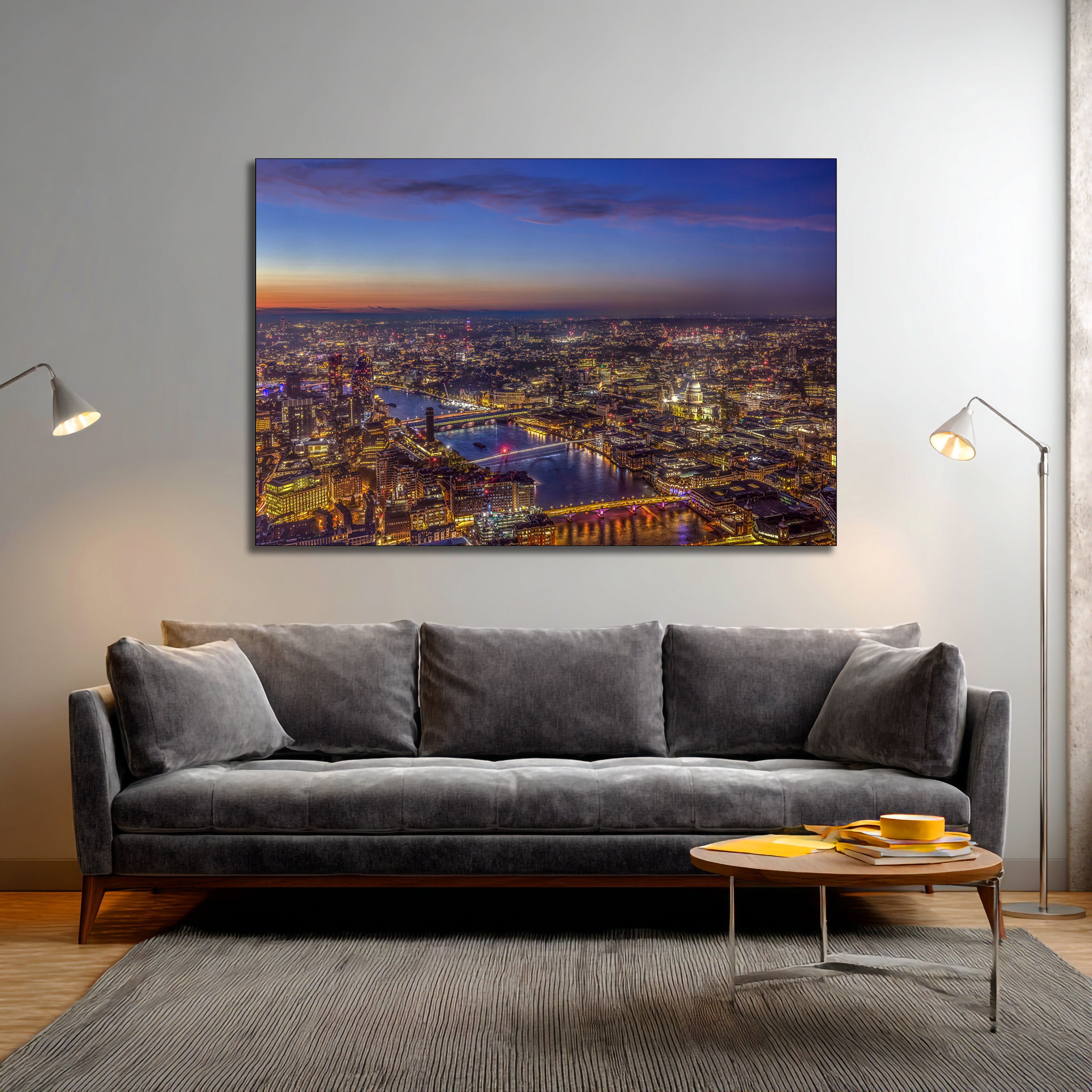 The Shard London fine art | Canvas, Acrylic, Metal