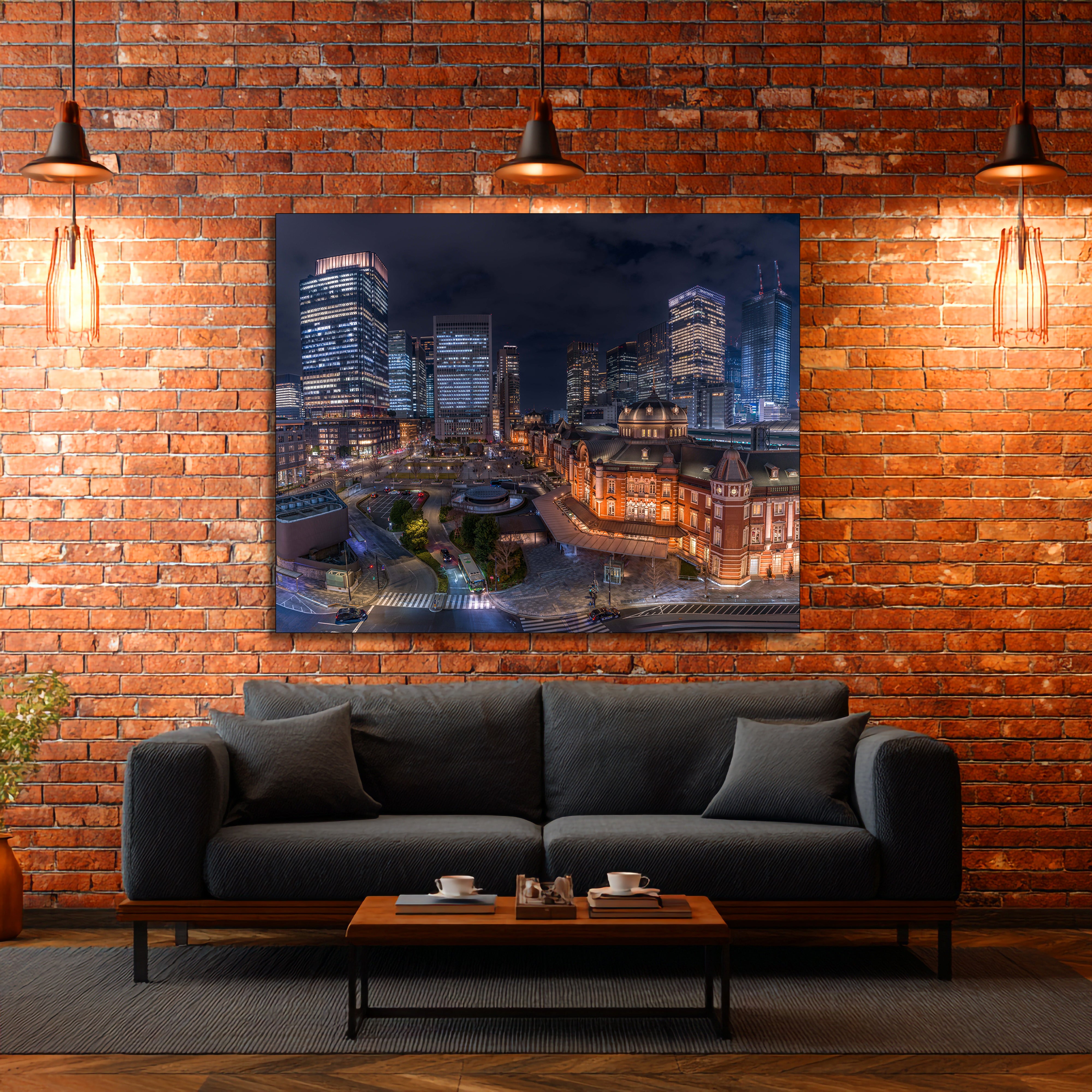 Tokyo Station Japan Fine Art | Canvas, Acrylic, Metal