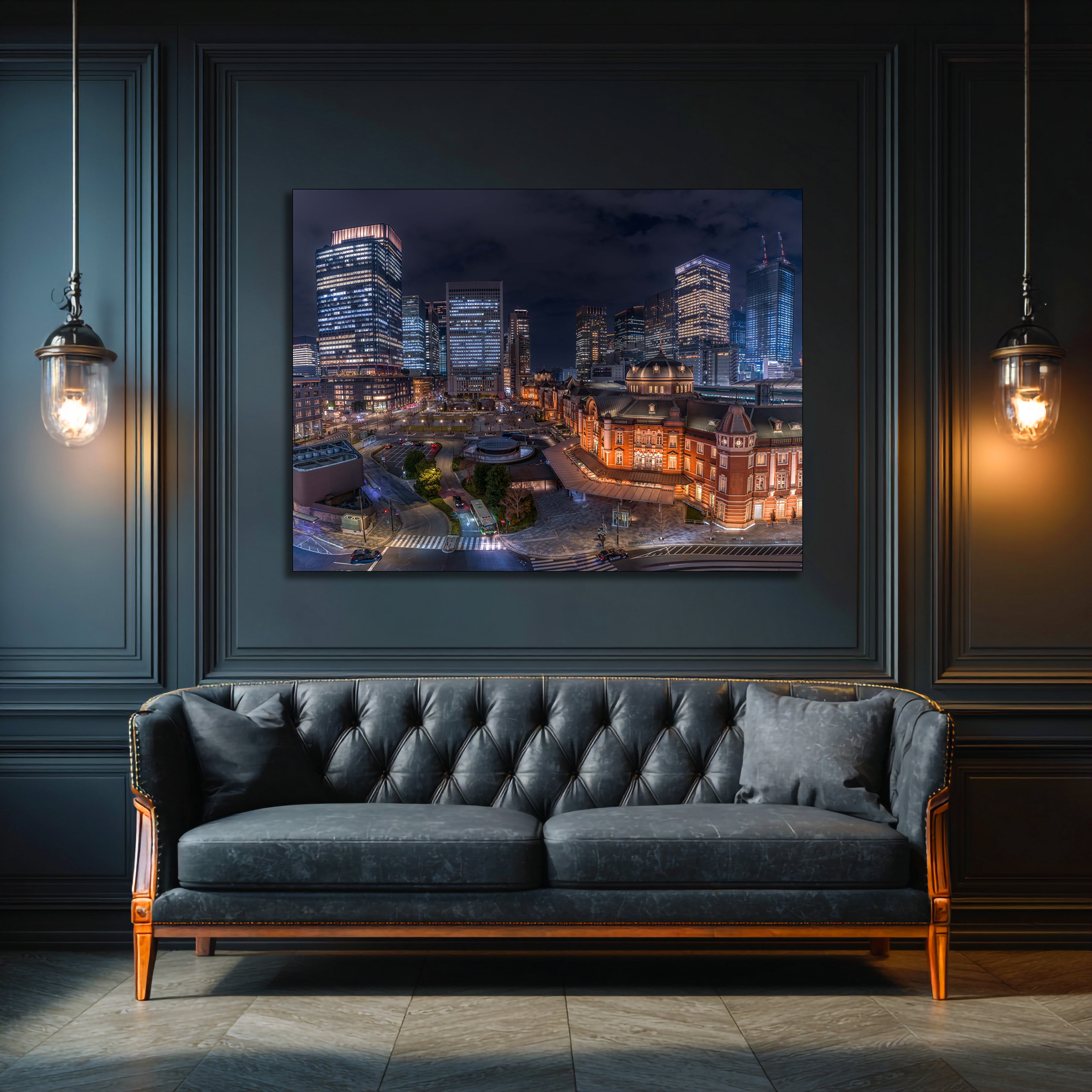 Tokyo Station Japan Fine Art | Canvas, Acrylic, Metal