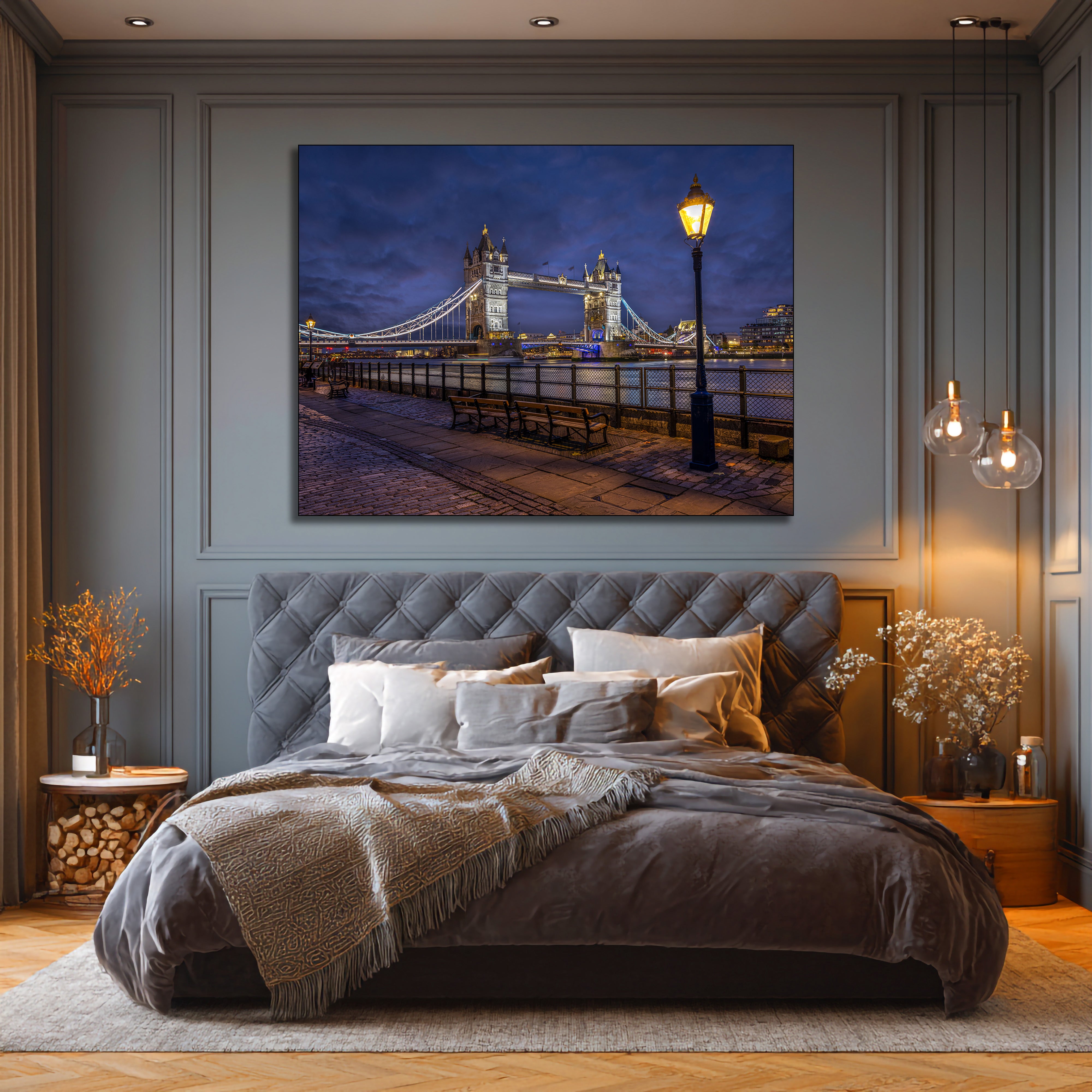 Tower Bridge Sunset Fine Art | Canvas, Acrylic, Metal