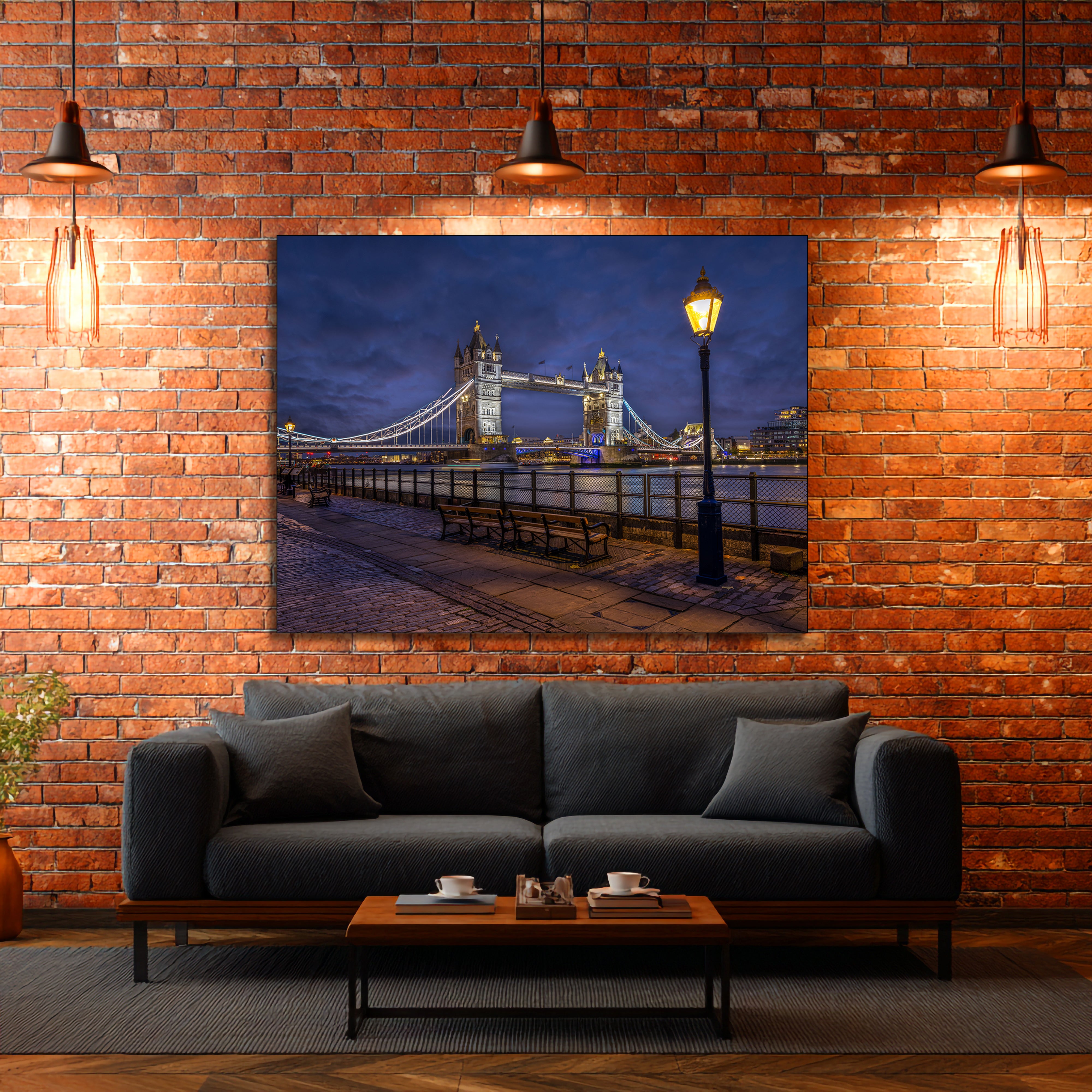 Tower Bridge Sunset Fine Art | Canvas, Acrylic, Metal