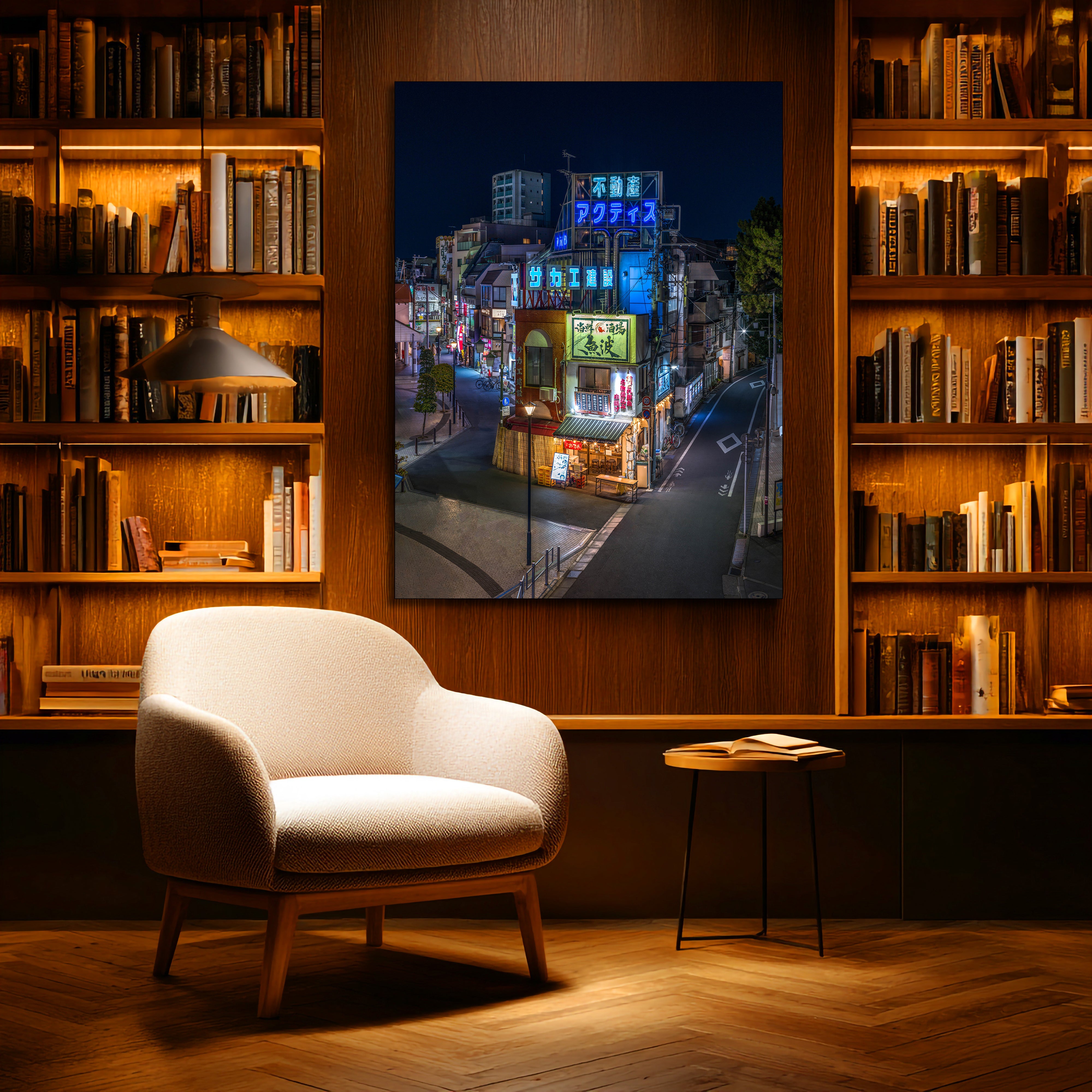 Tokyo Vibes Fine Art | Canvas, Acrylic, Metal