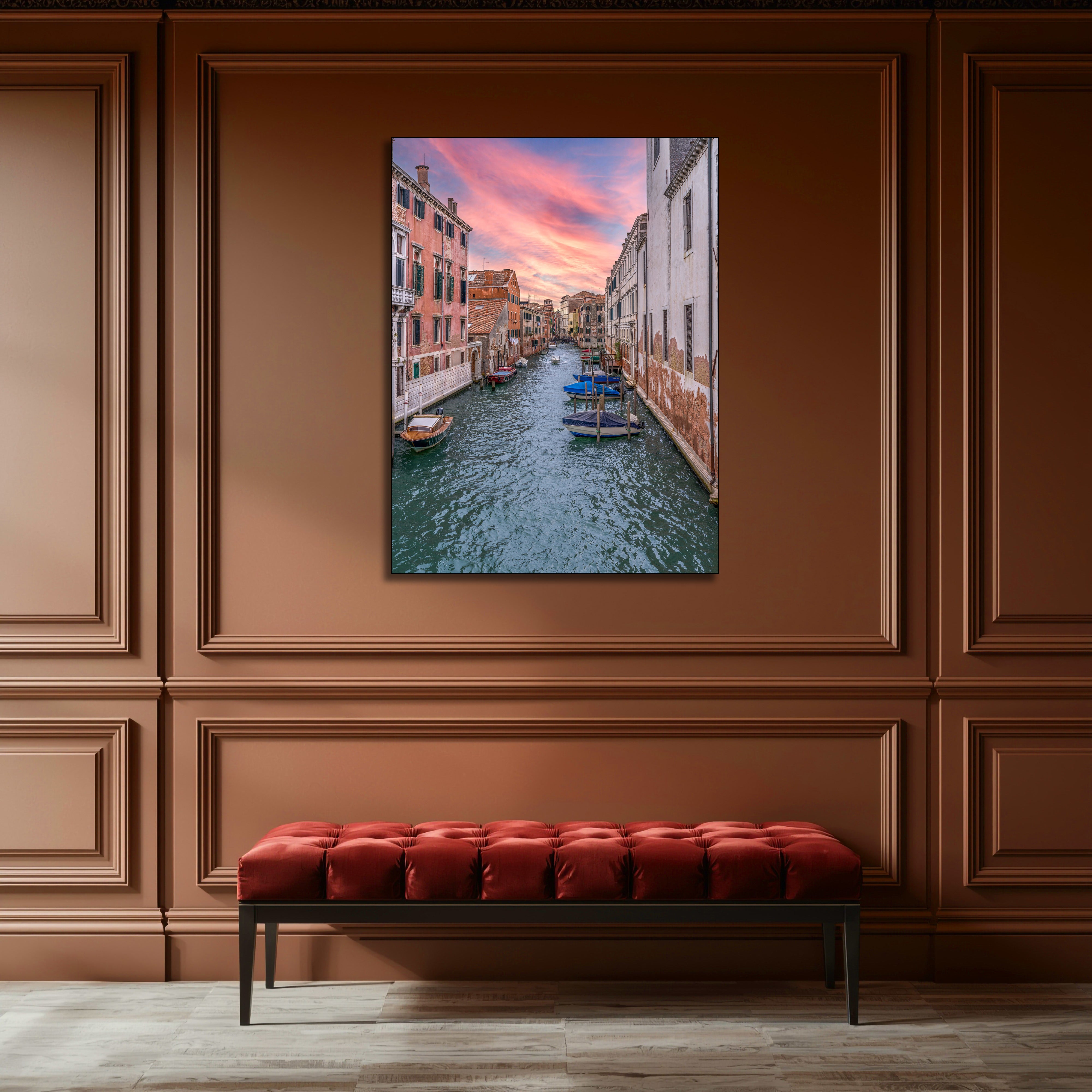Venice Canals Italy Fine Art | Canvas, Acrylic, Metal