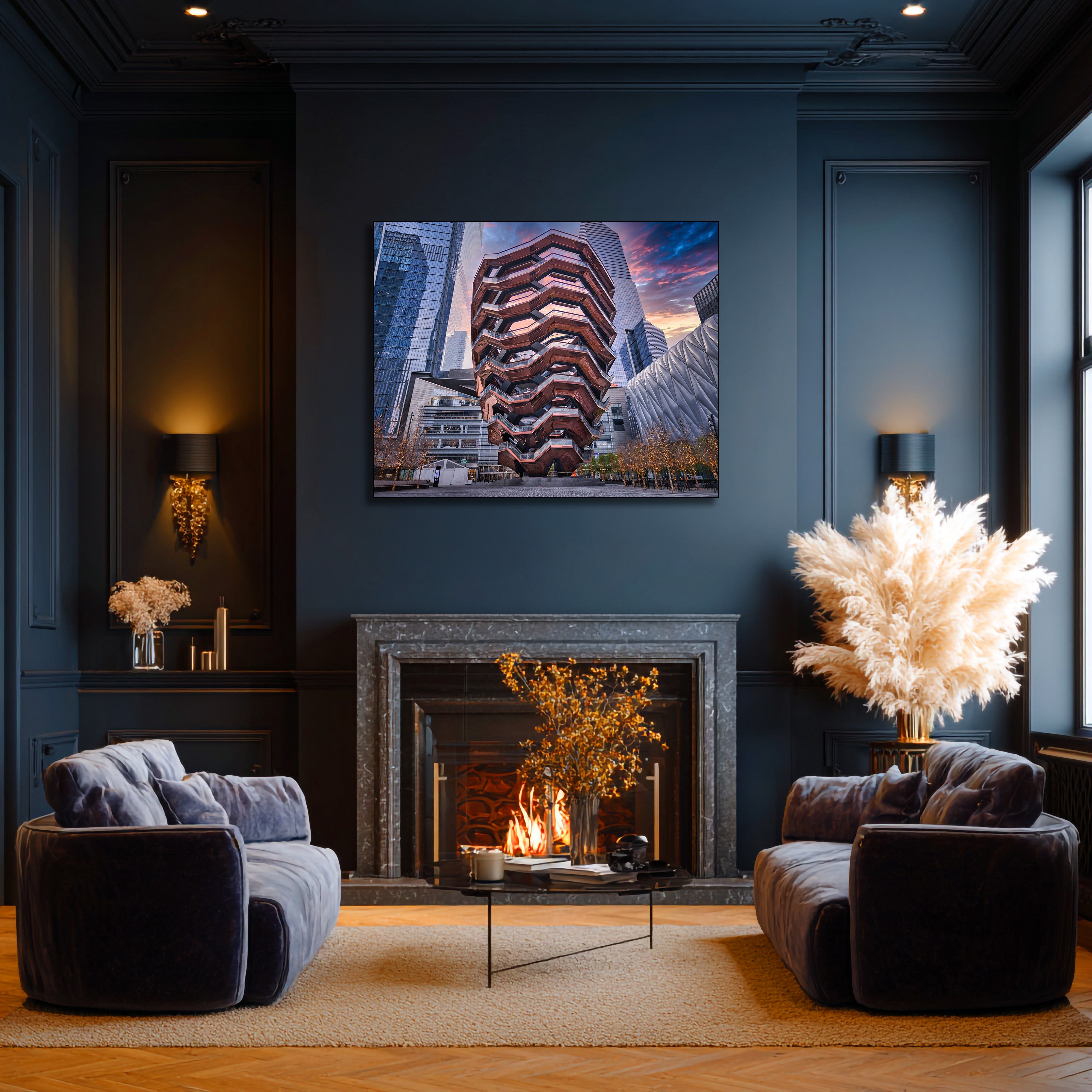 Vessel NYC Architectural Wall Art