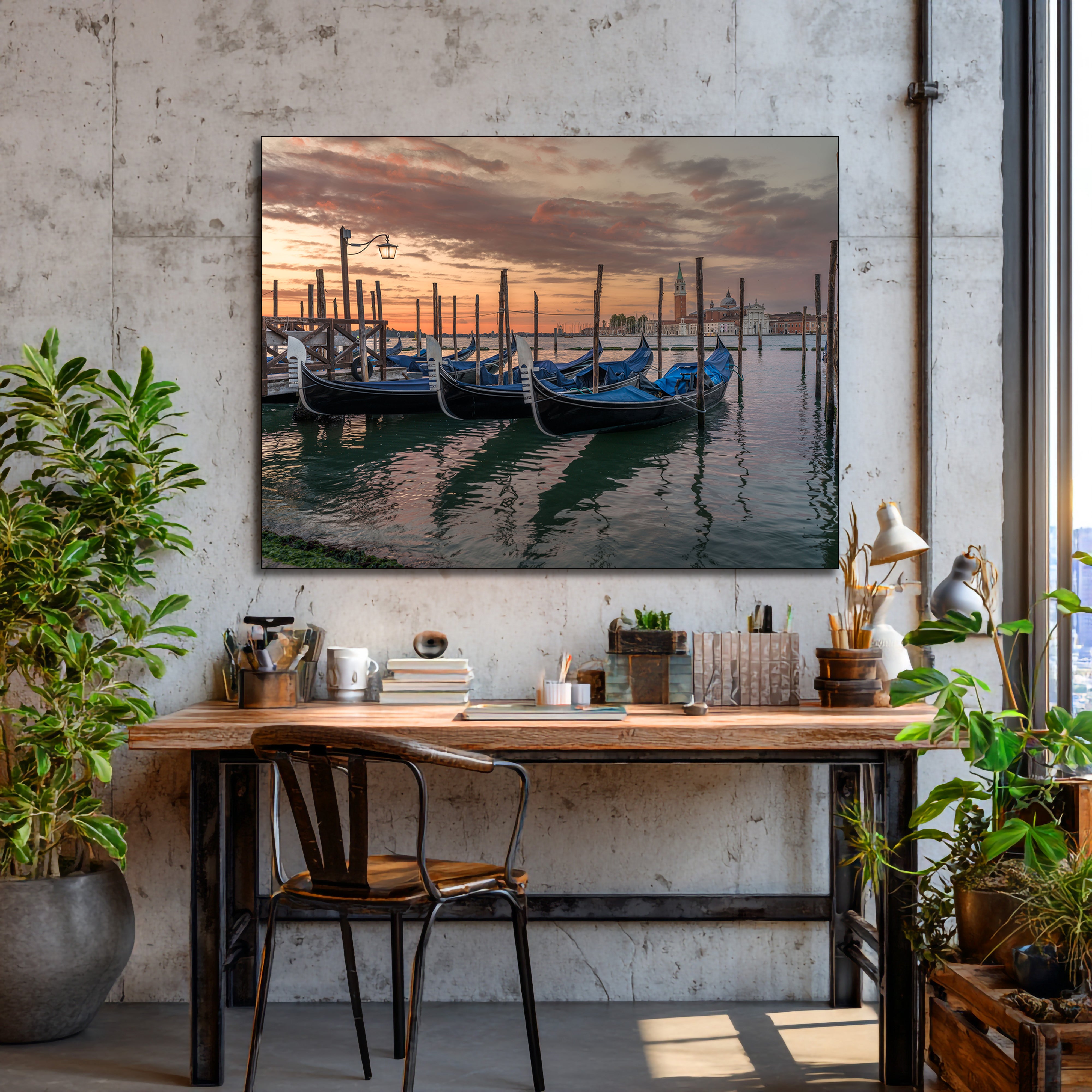 View to San Giorgio Maggiore, Venice, Italy