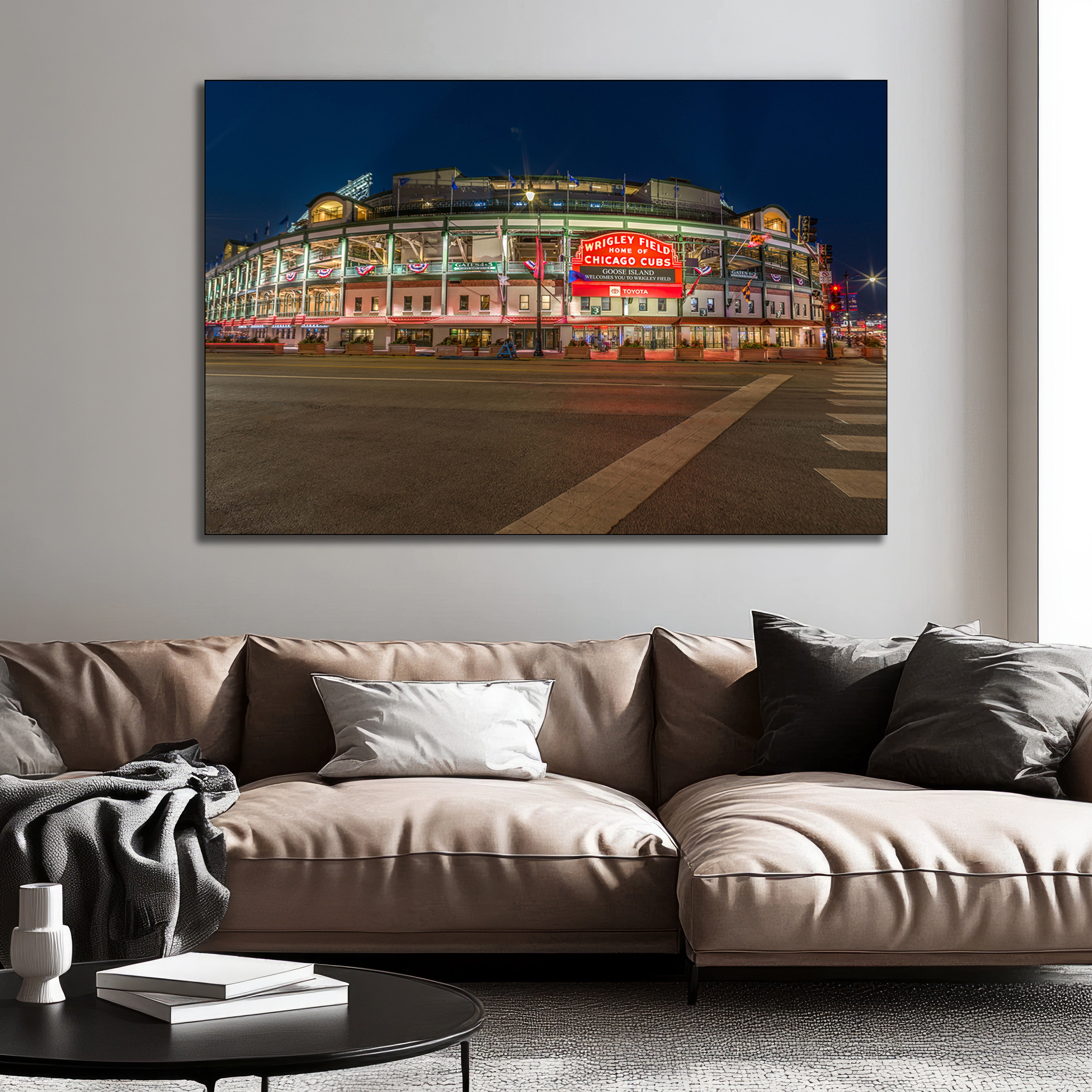 Wrigley Field Chicago Cubs – Historic Stadium Wall Art