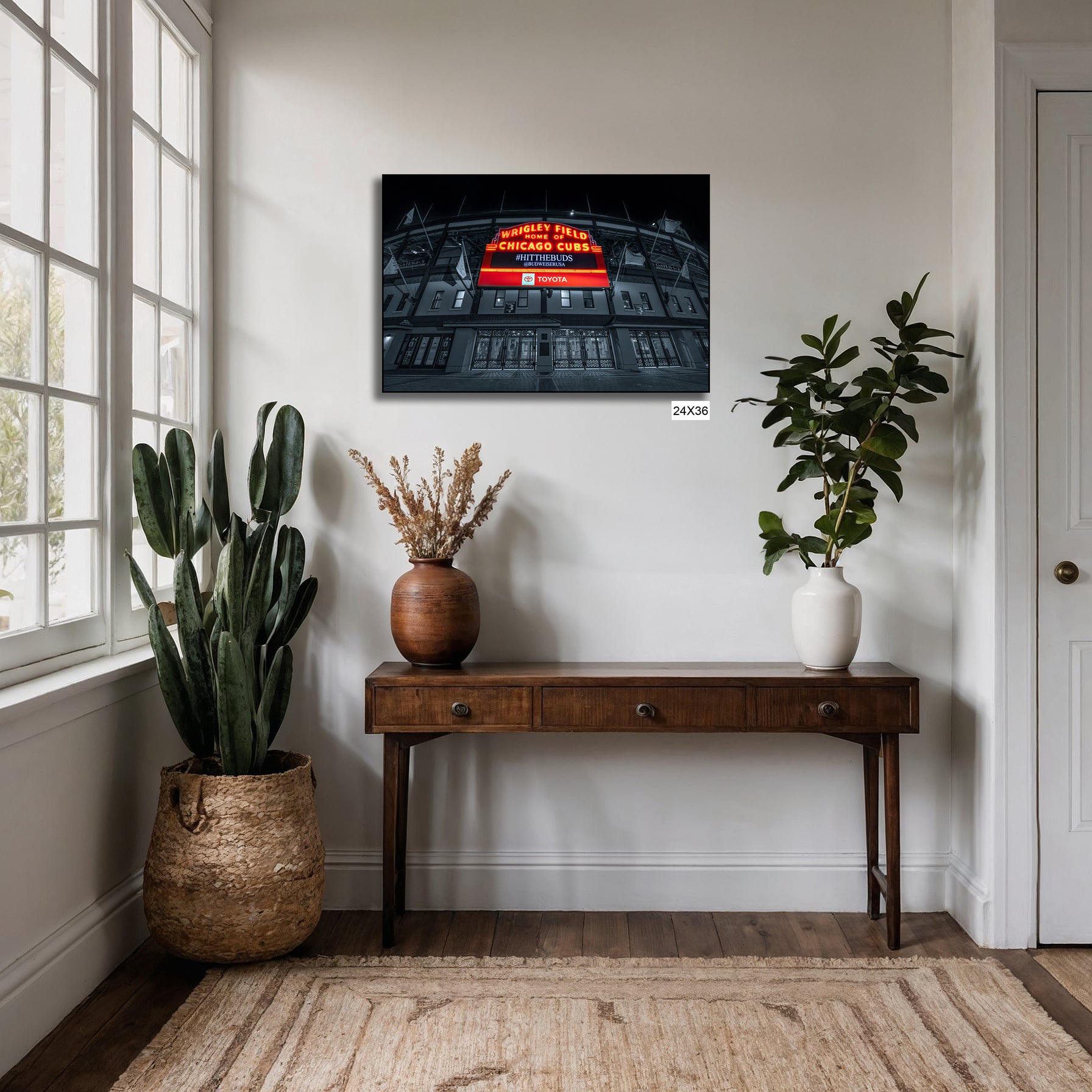 Wrigley Field – Home of the Chicago Cubs | Iconic Baseball Stadium Fine Art Print