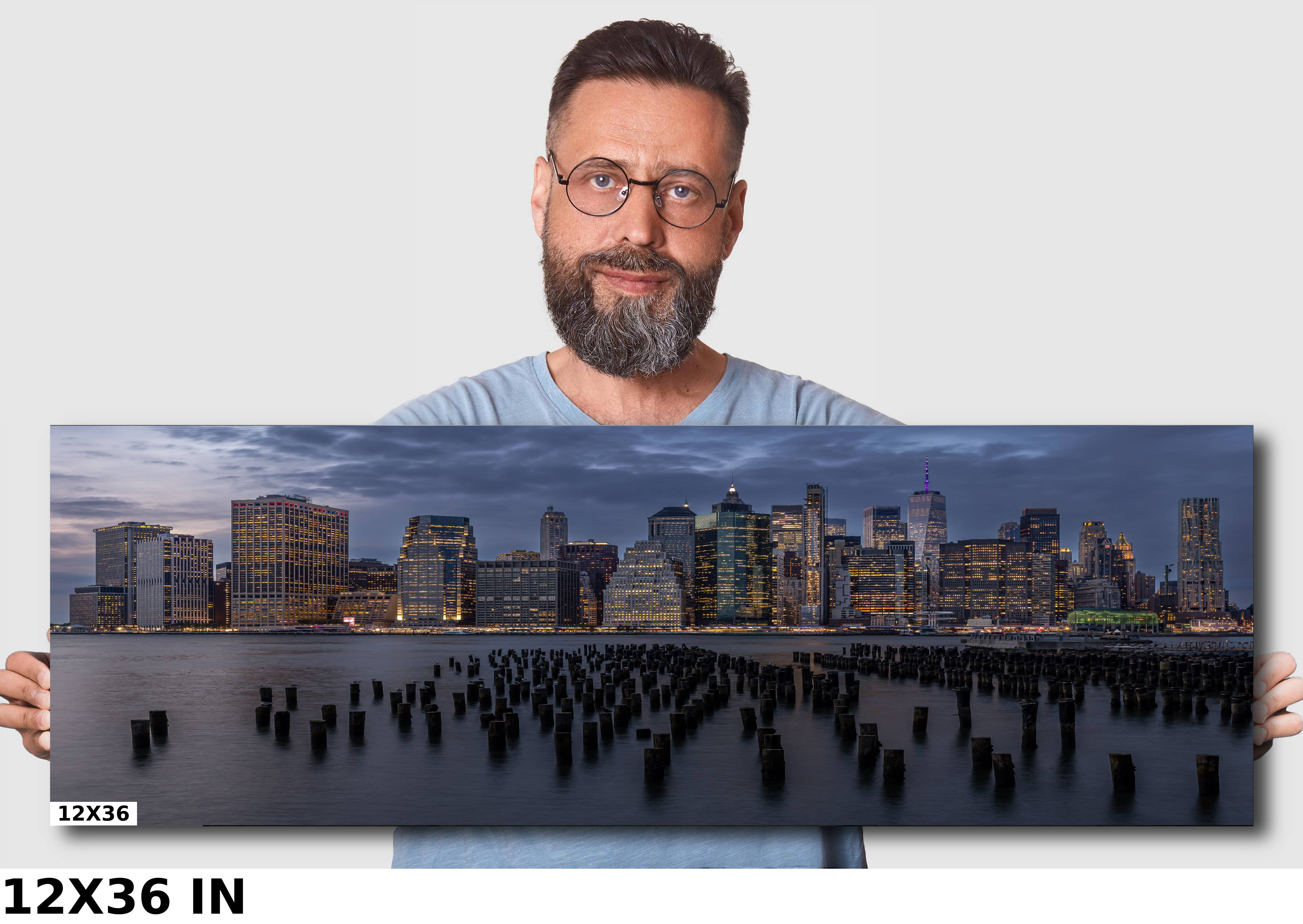 Brooklyn Bridge Pier Skyline