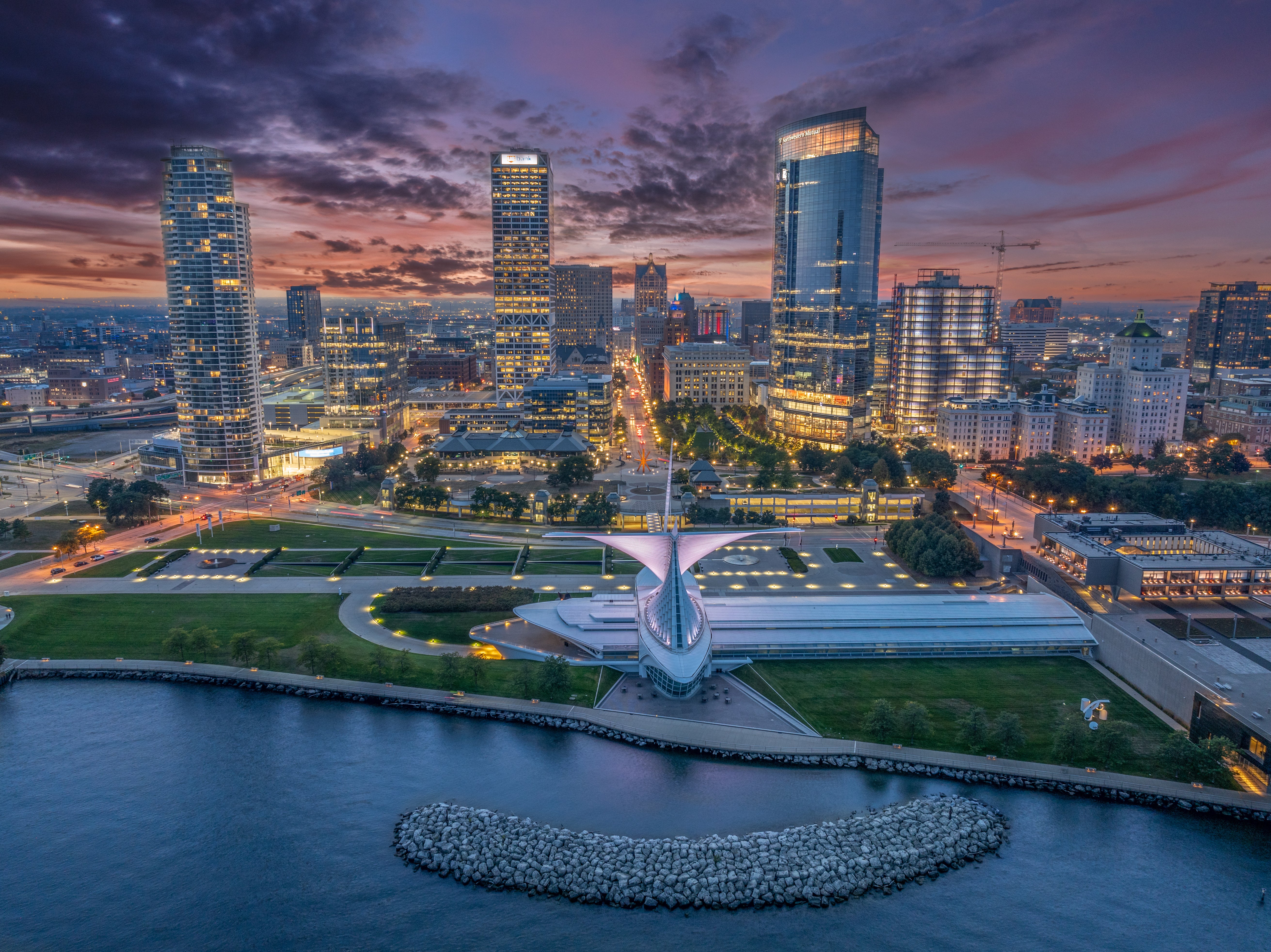 milwaukee sunset fine art print