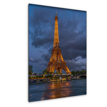 Eiffel Tower Sunset Paris