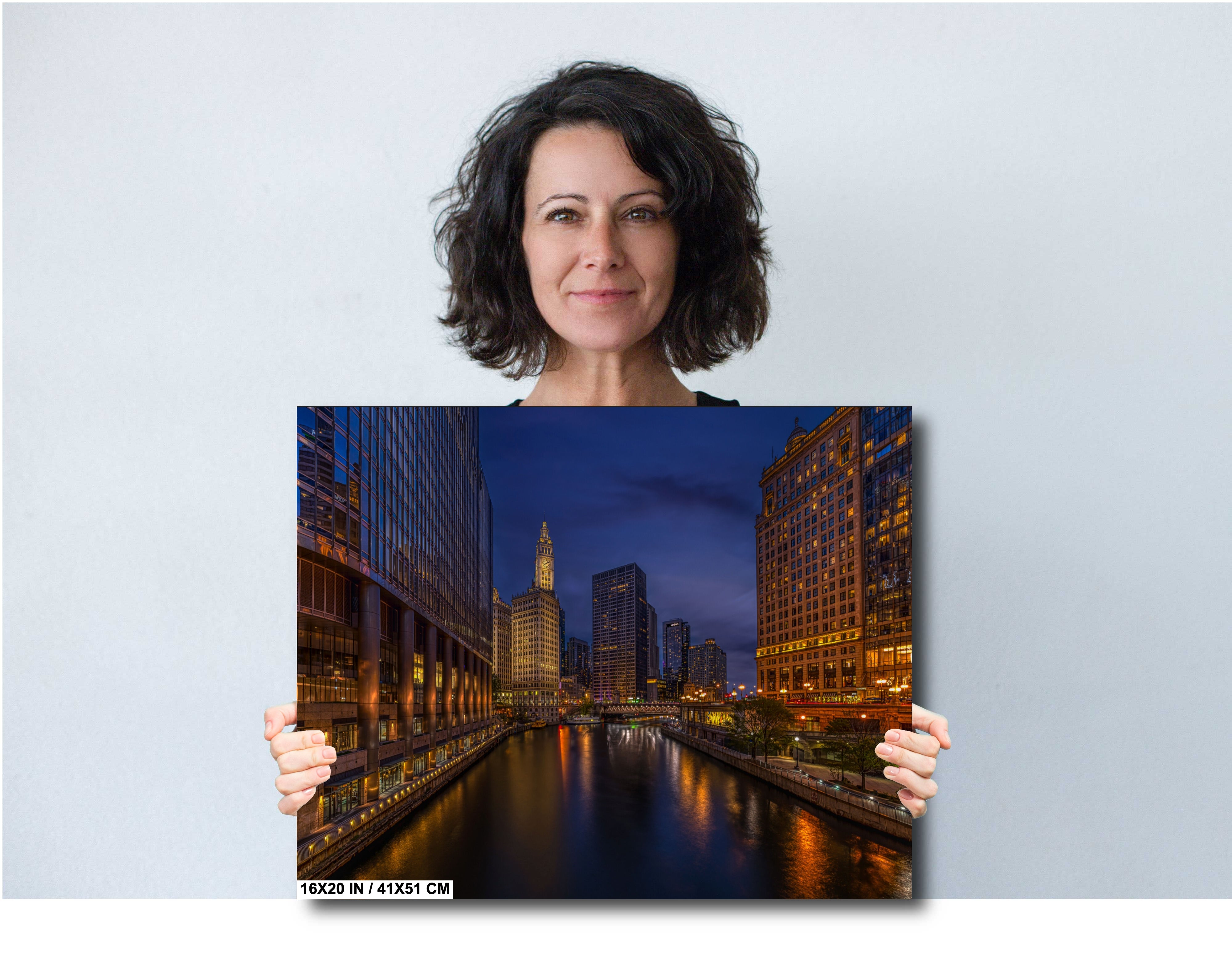 Chicago River North Wabash Street
