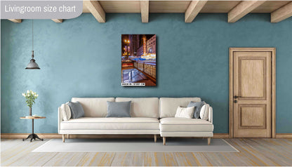Chicago Theatre & Lake Station – Iconic Downtown Chicago Photography | Urban Cityscape Fine Art Print