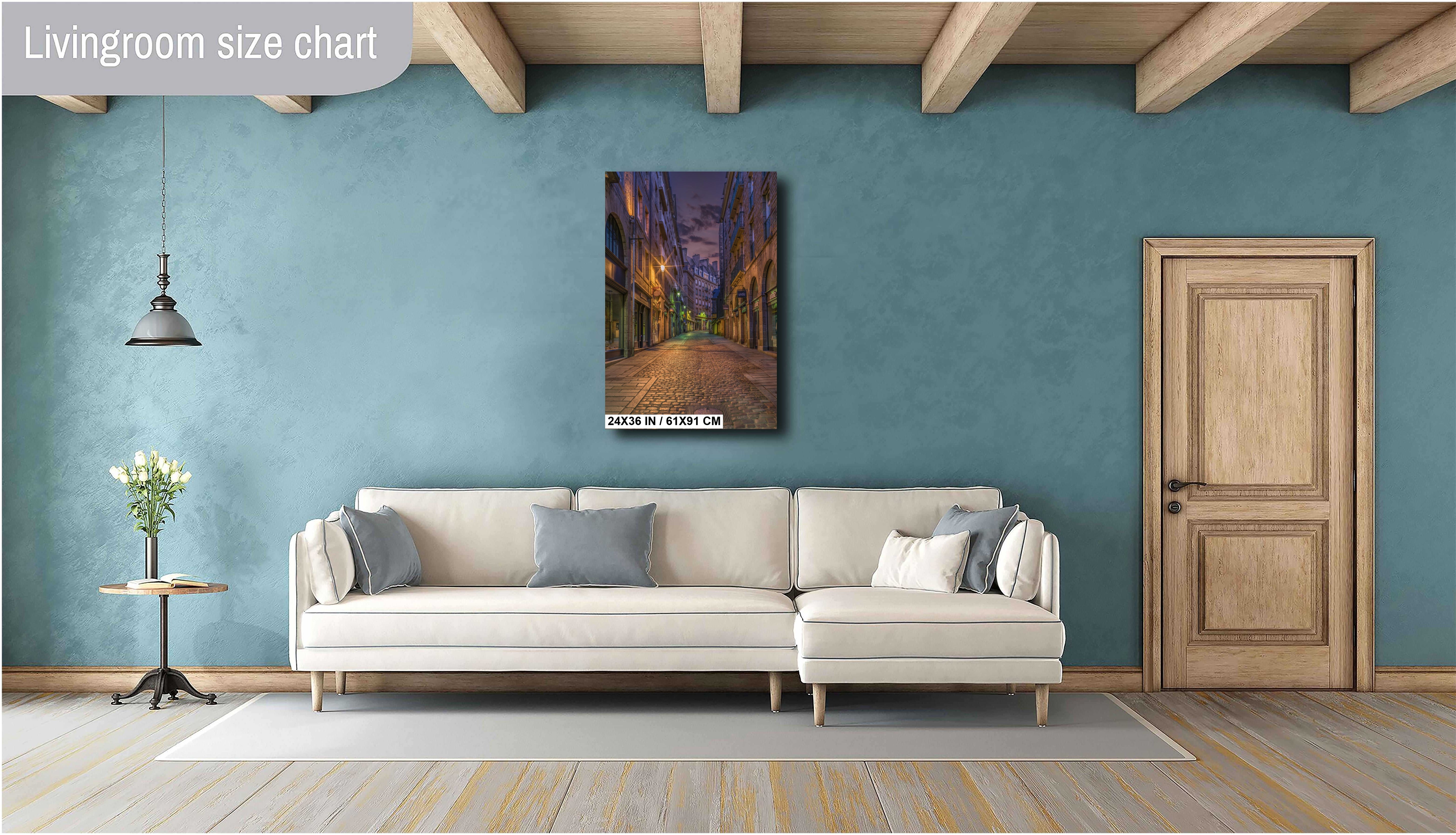 Café Montmartre Paris – Vintage French Café Wall Art Print | Inspired by Saint Malo, France