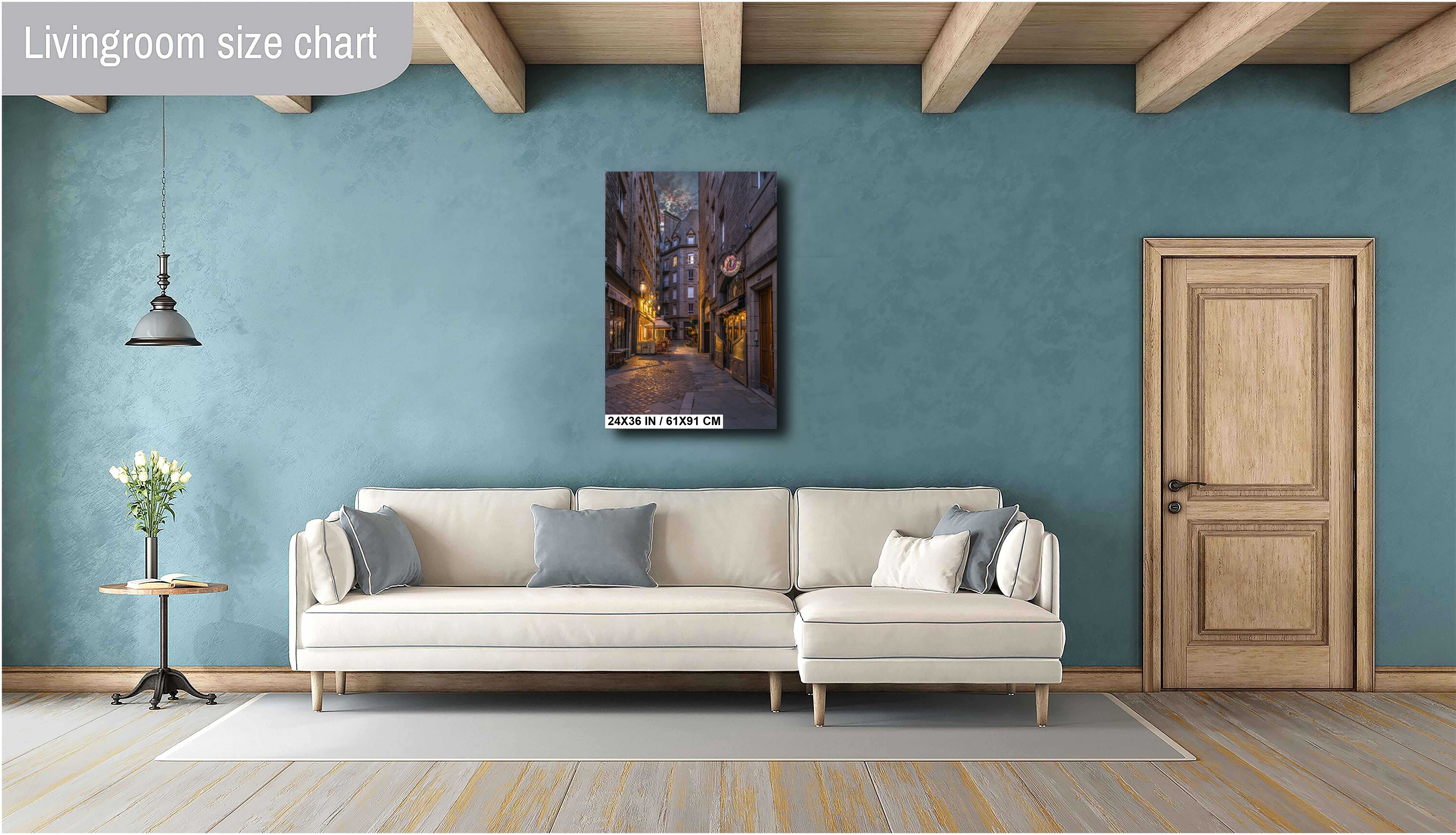 Saint-Malo Café, France – Fine Art Photography Print